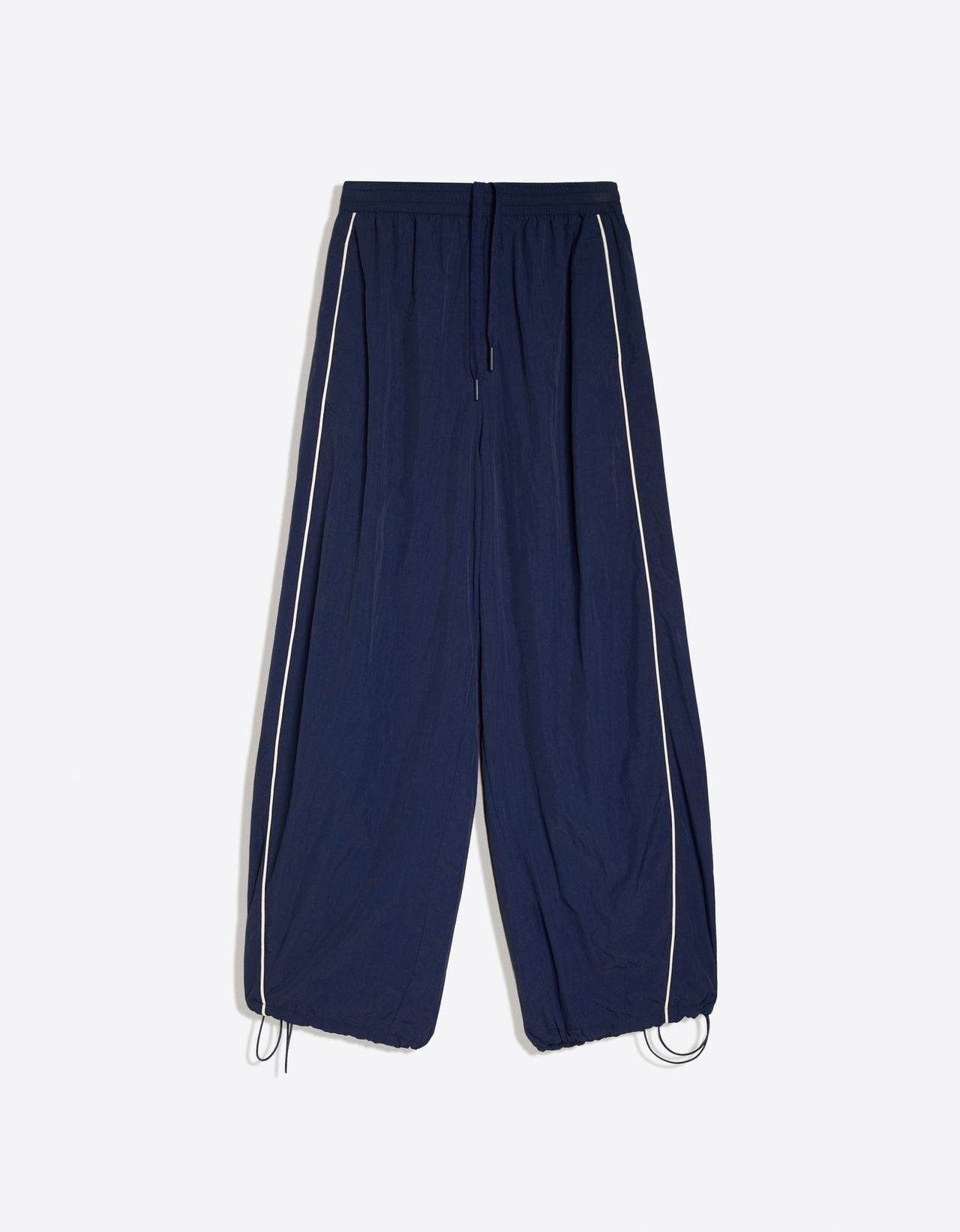 Technical parachute trousers — Navy