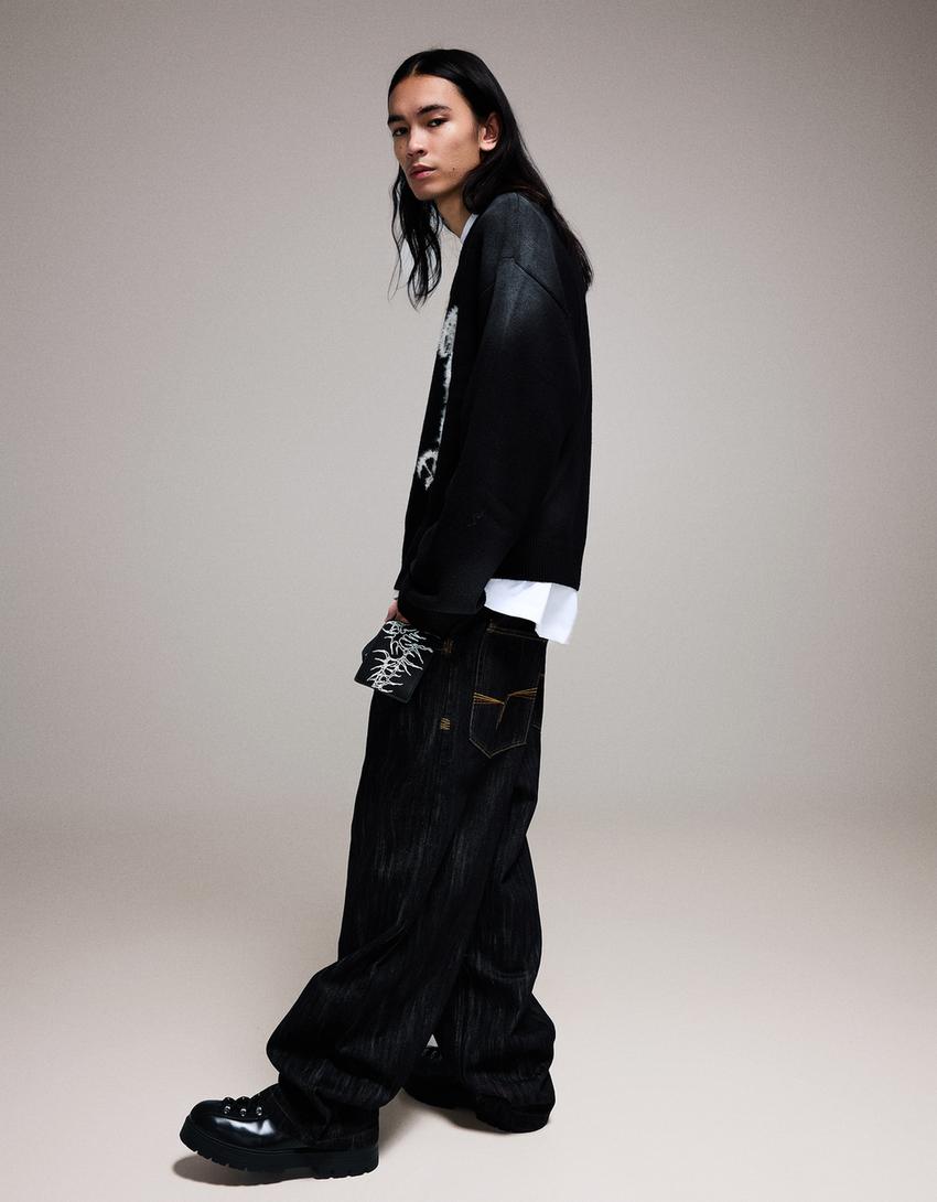 Xersei estampado-Negro