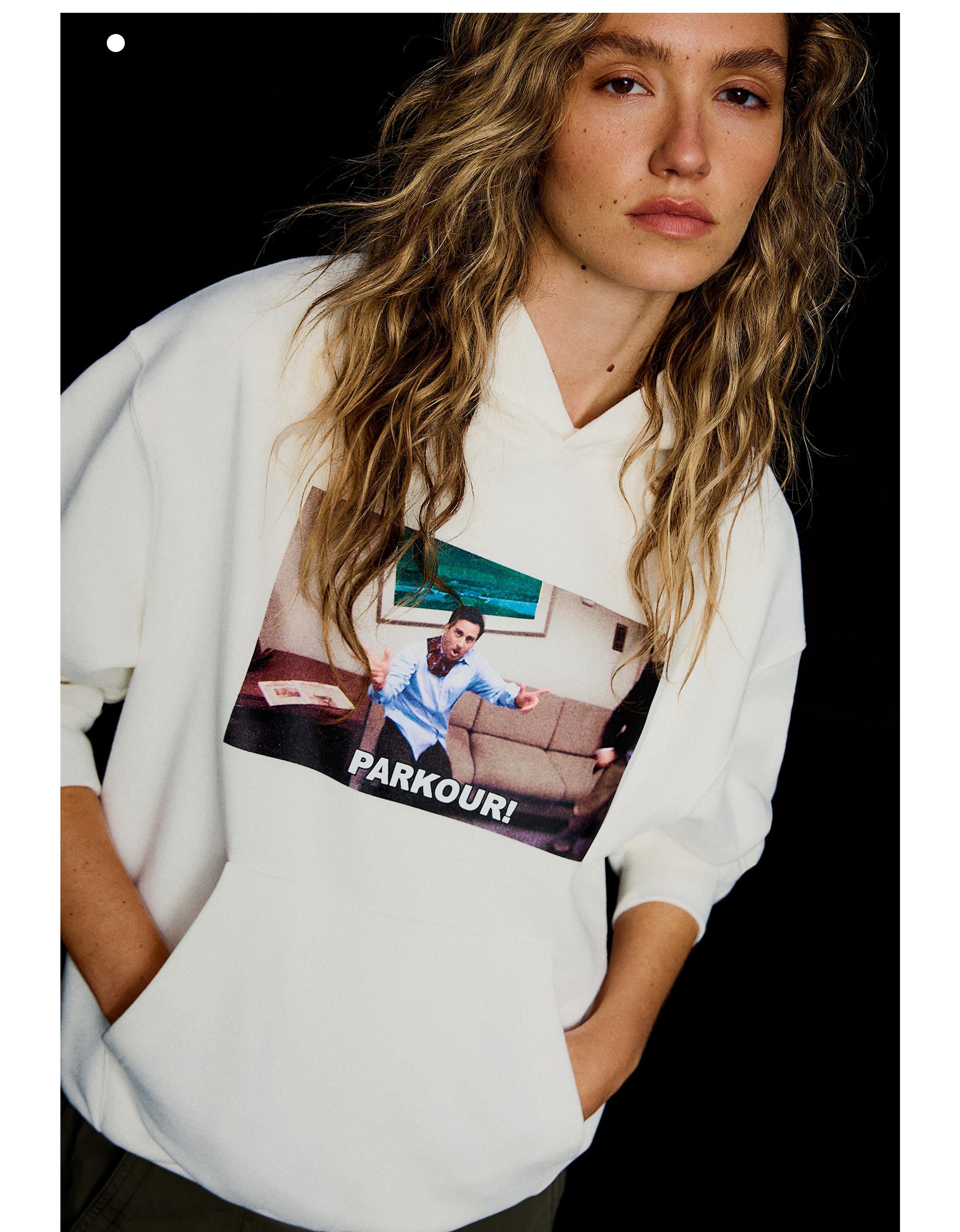 THE OFFICE hoodie — Off white