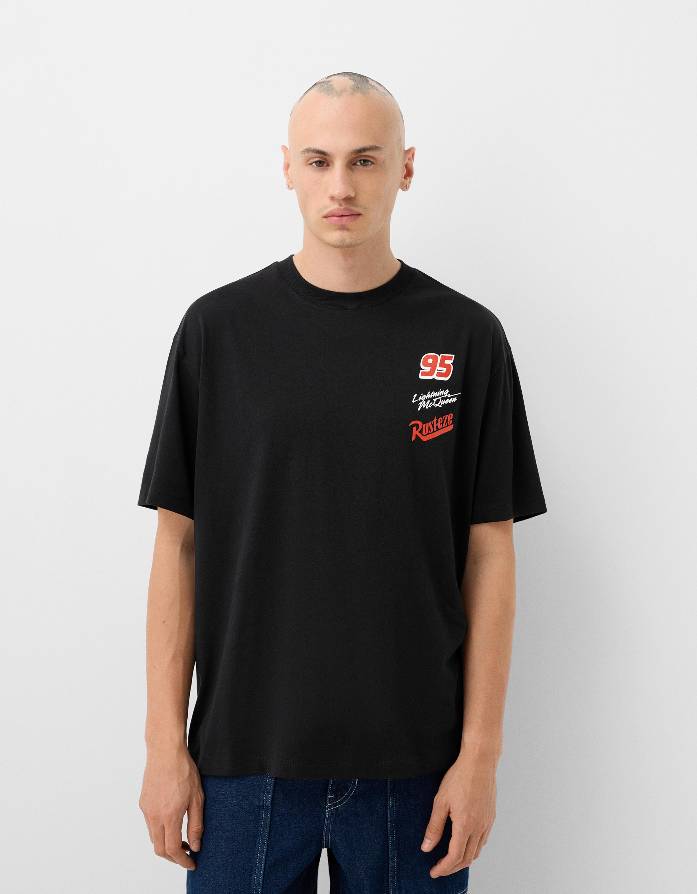 Camiseta Cars manga corta print Camisetas Hombre Bershka