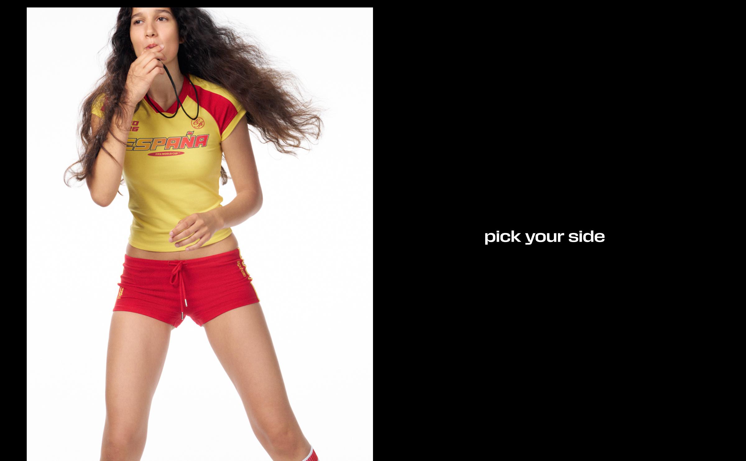 FIFA WORLD CUP™ Spain mini shorts — Red