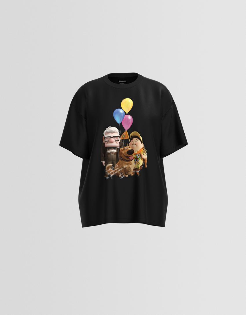 Kortärmad t-shirt Up-Svart