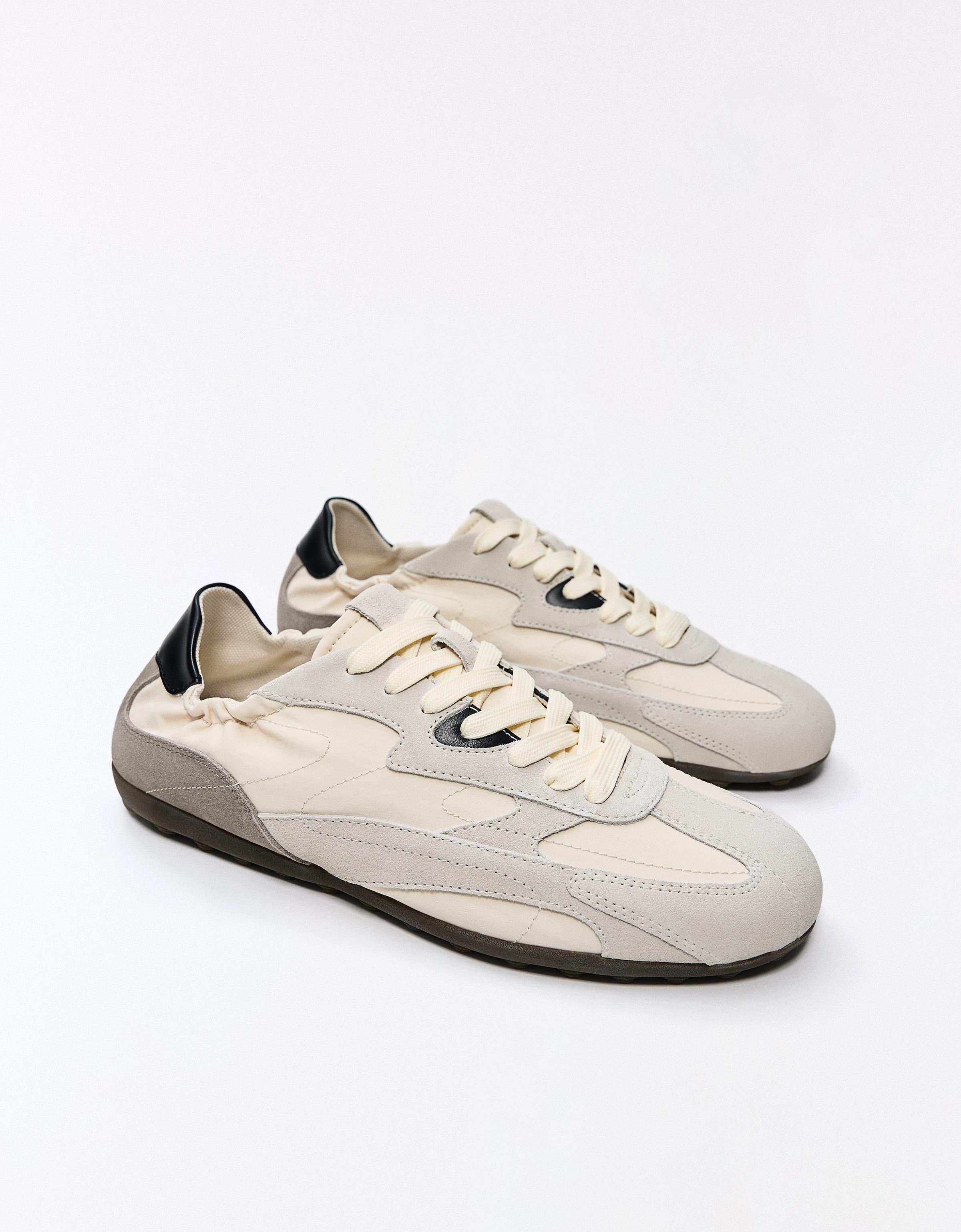 SLIM RETRO STYLE TRAINERS — Multicolored