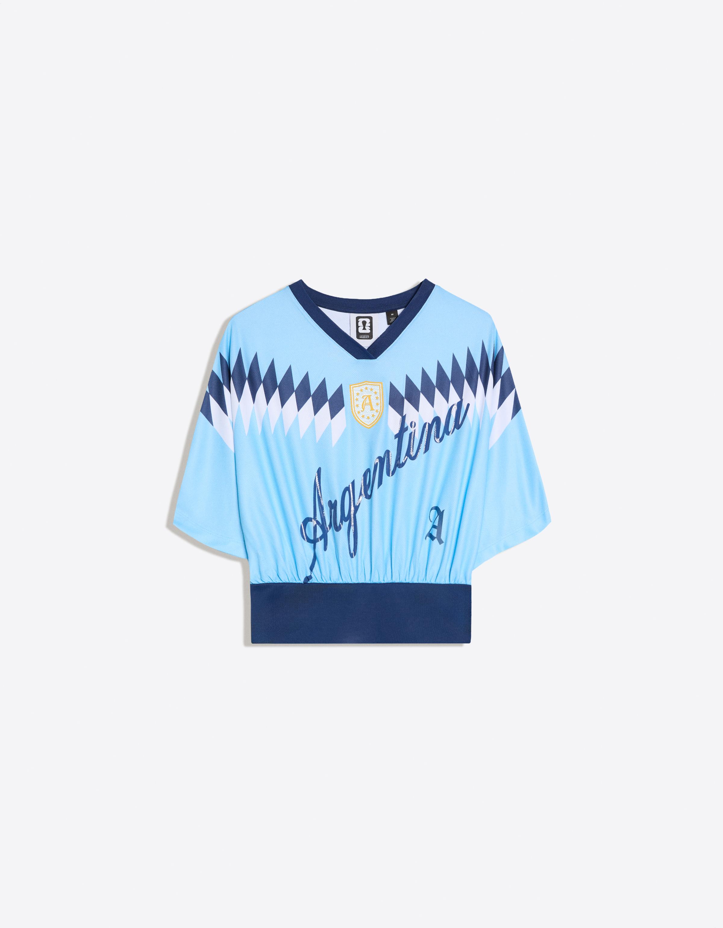 Arjantin FIFA DÜNYA KUPASI™ kuşaklı t-shirt - Kadın | Bershka