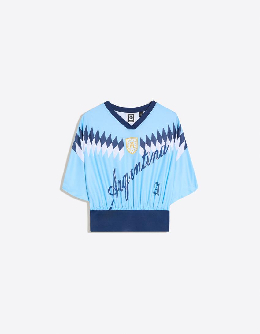 T-shirt ceinture Argentine FIFA WORLD CUP™-Bleu clair