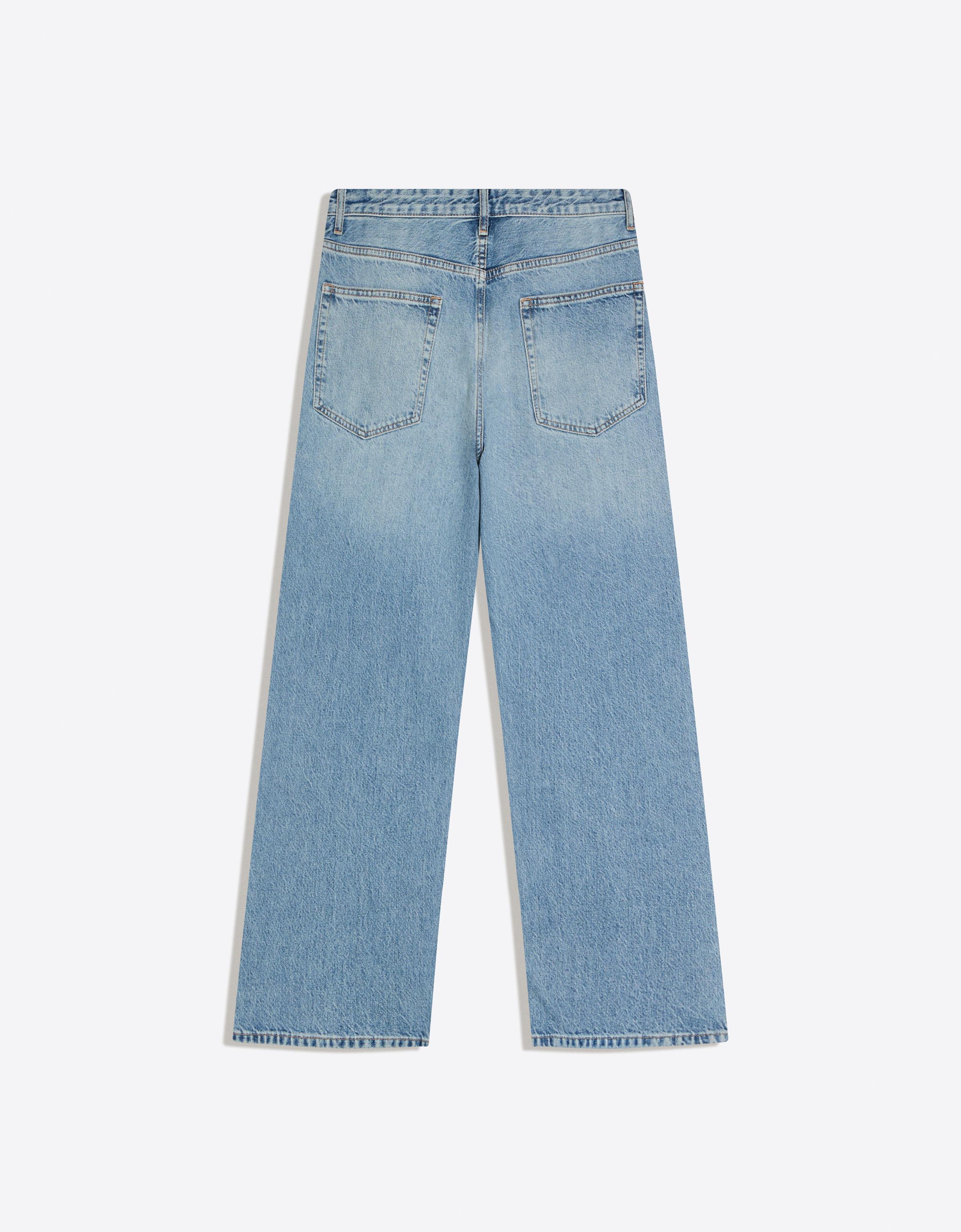 Distressed baggy fit jean - Görsel 9