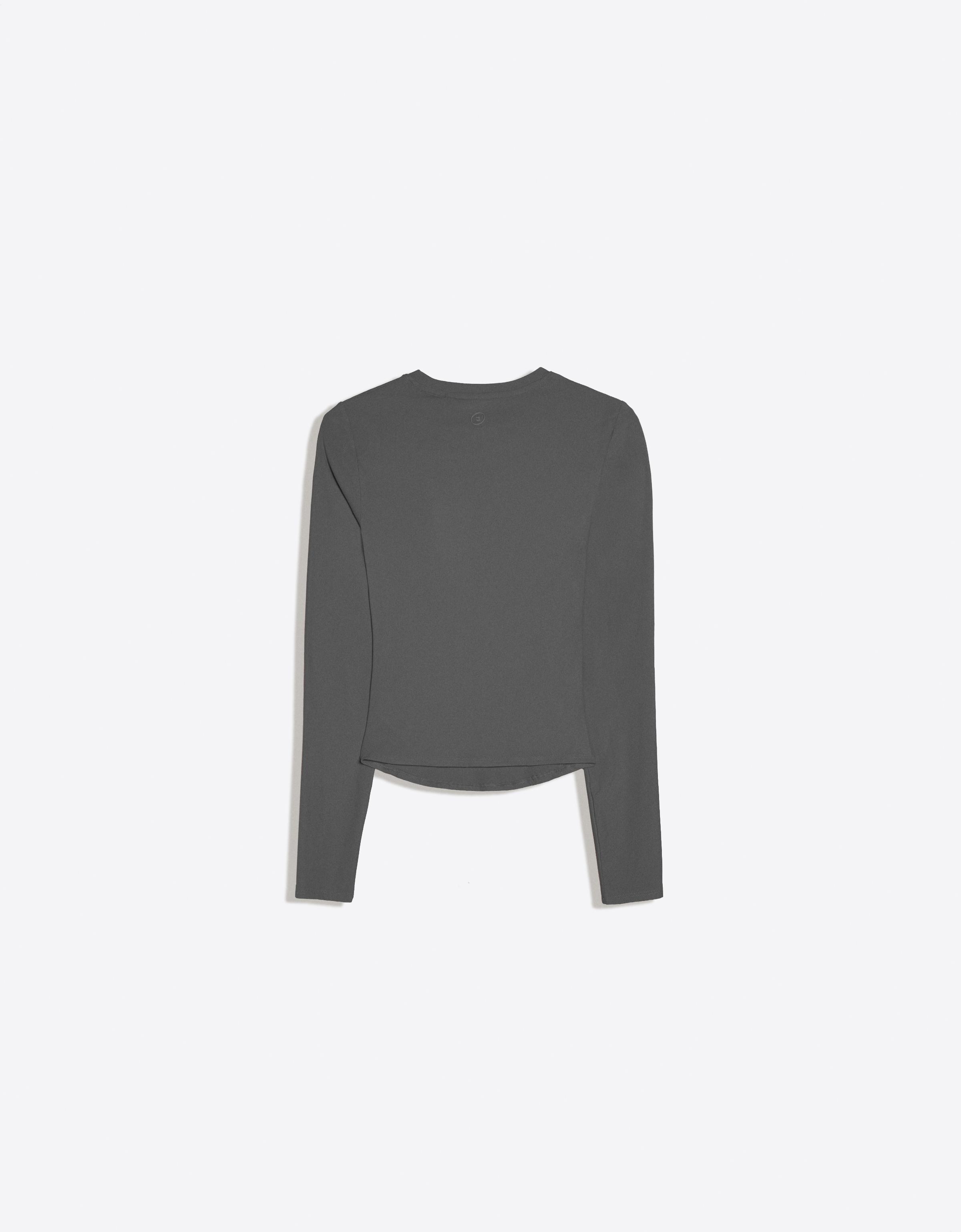 Technical long sleeve breathable & quick-dry T-shirt — Graphite
