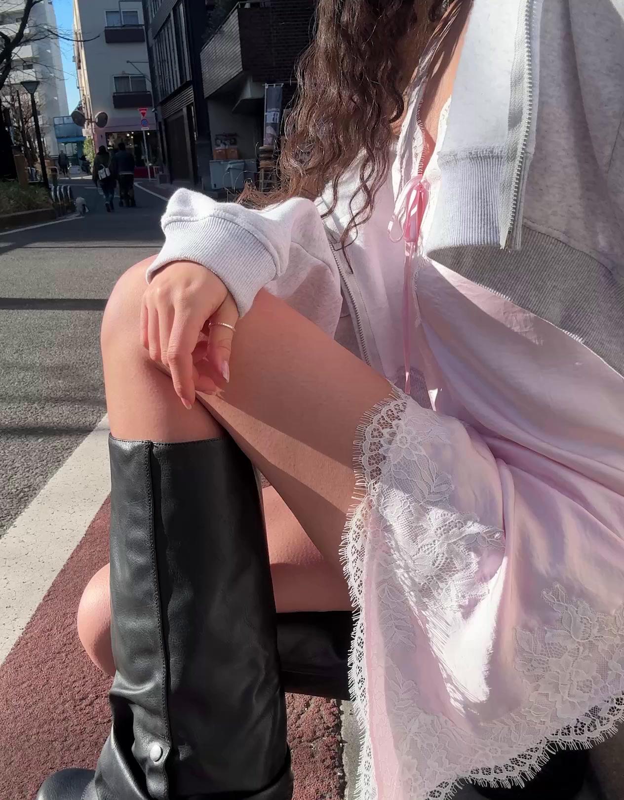 Asimetrik saten mini elbise - Görsel 57