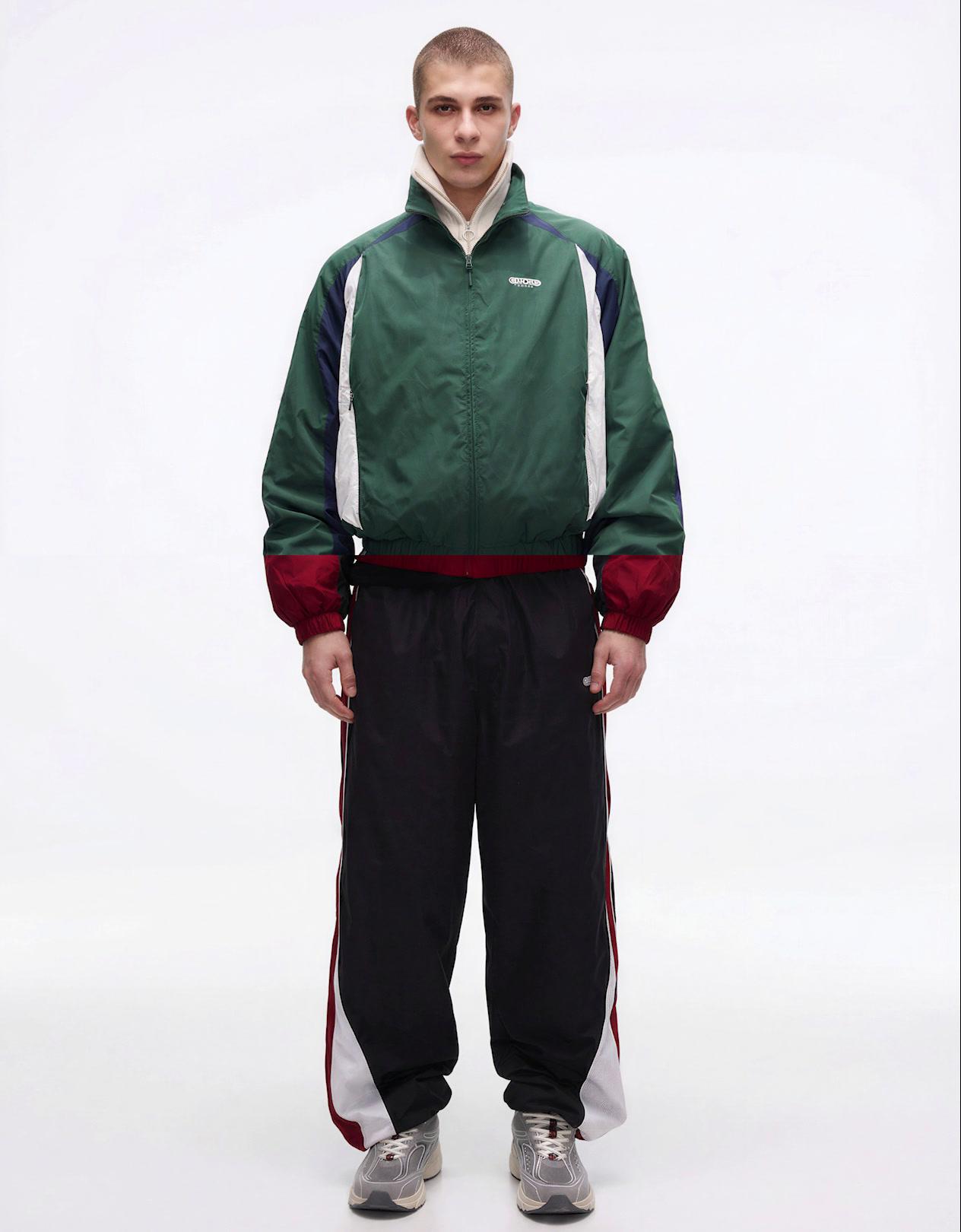 Teknik spor super baggy fit pantolon - Görsel 17