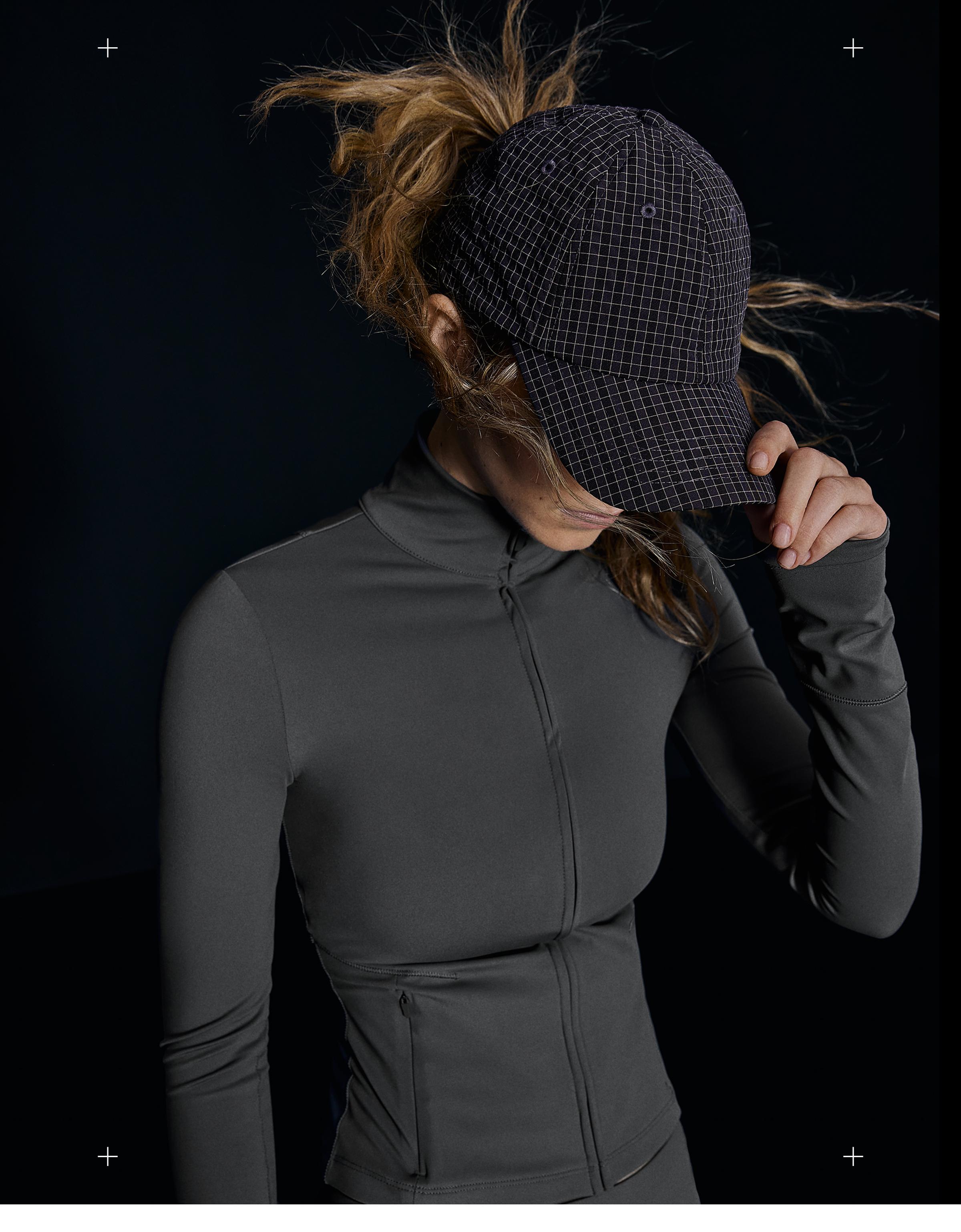 Technical check cap — Graphite