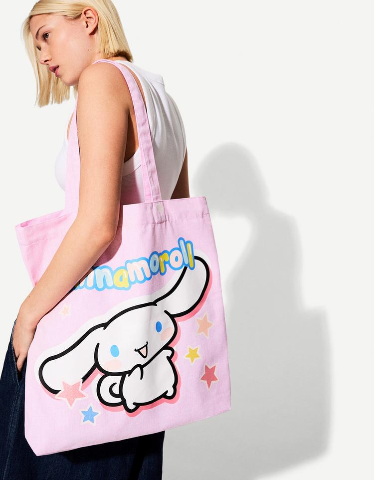 Cinnamoroll baskılı tote çanta