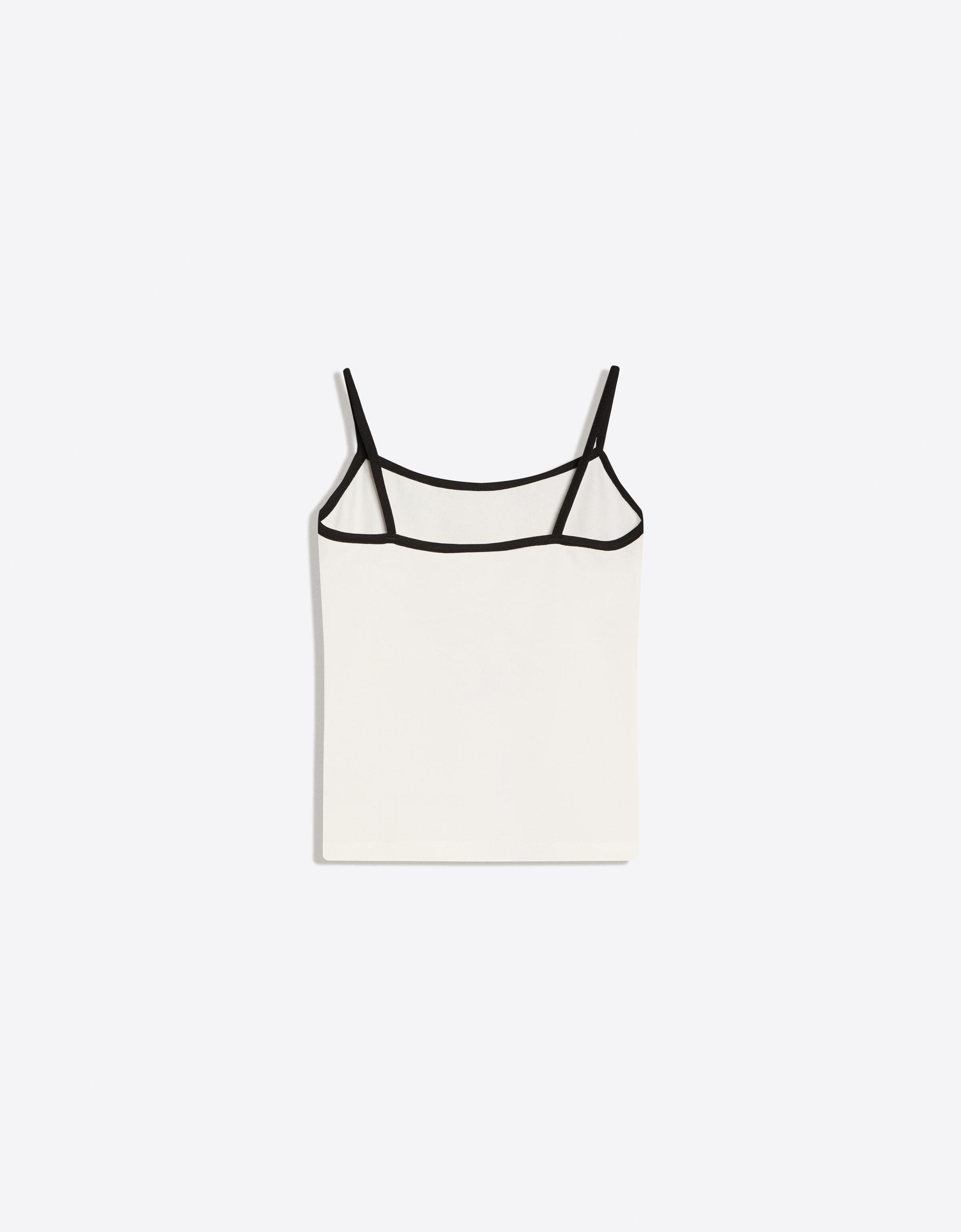 HIGH SCHOOL MUSICAL print strappy top — Off white