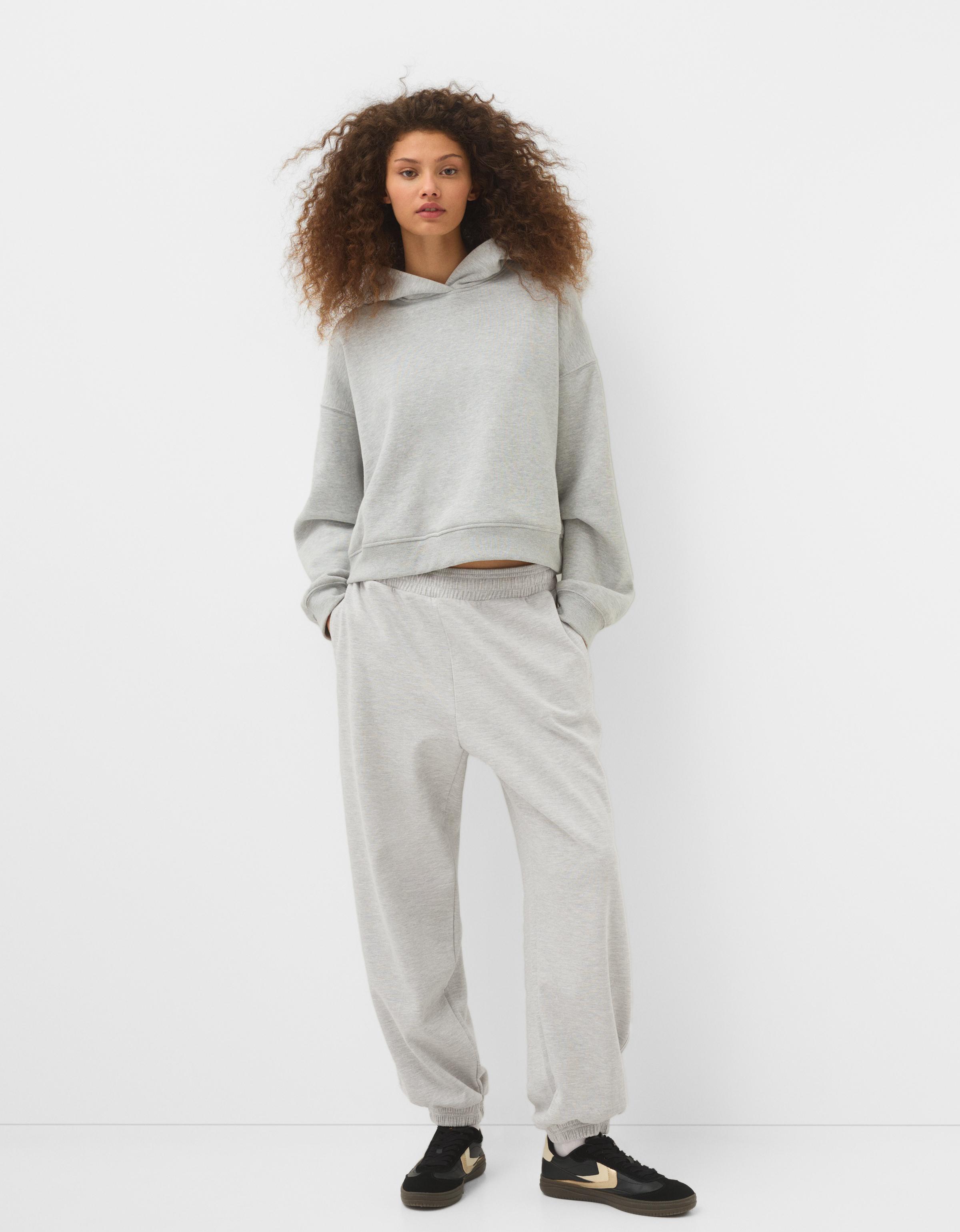 Pantaloni jogger interlock volume