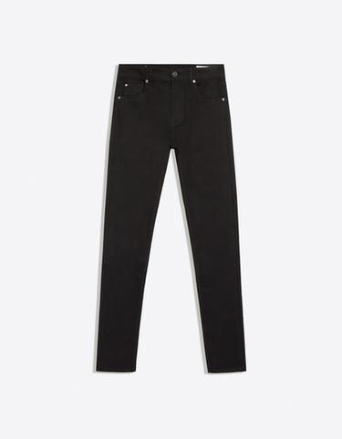 High-waist skinny jeans — Black 5