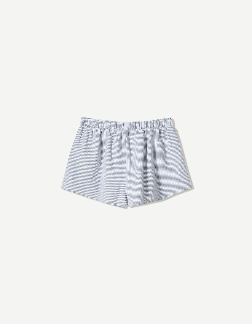 Short rustique-Marine-5