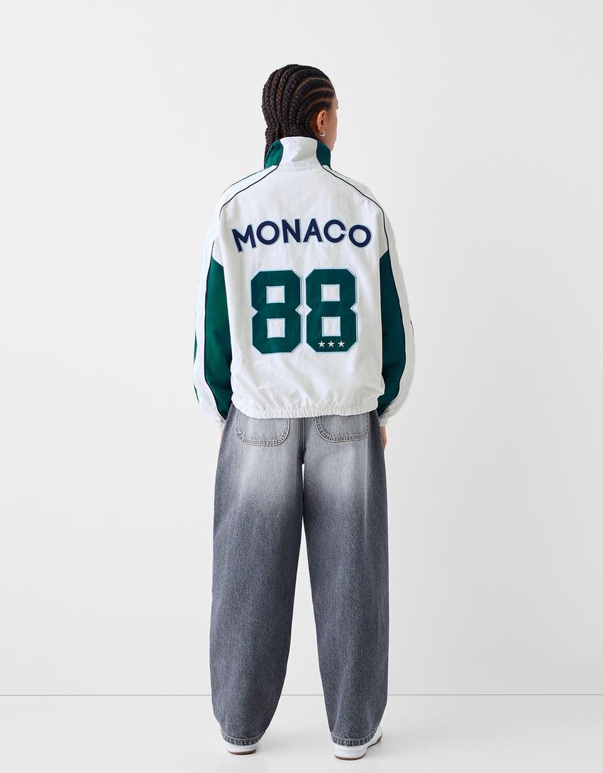 Casaco nylon sport-Verde-1