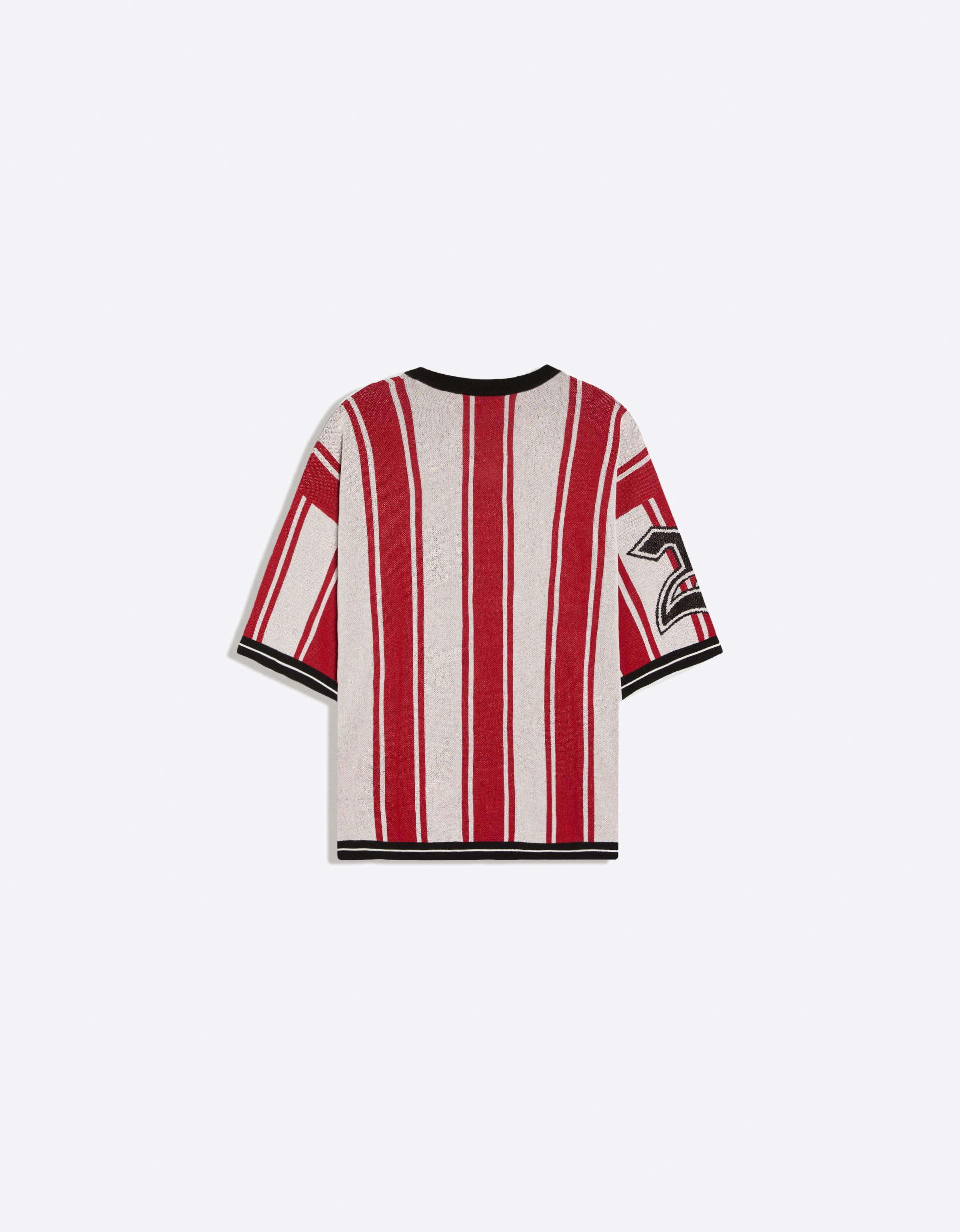 Short sleeve print T-shirt — Red