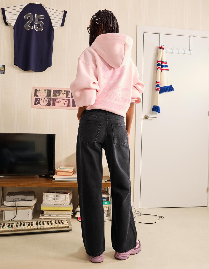 Jeans baggy fit-Noir