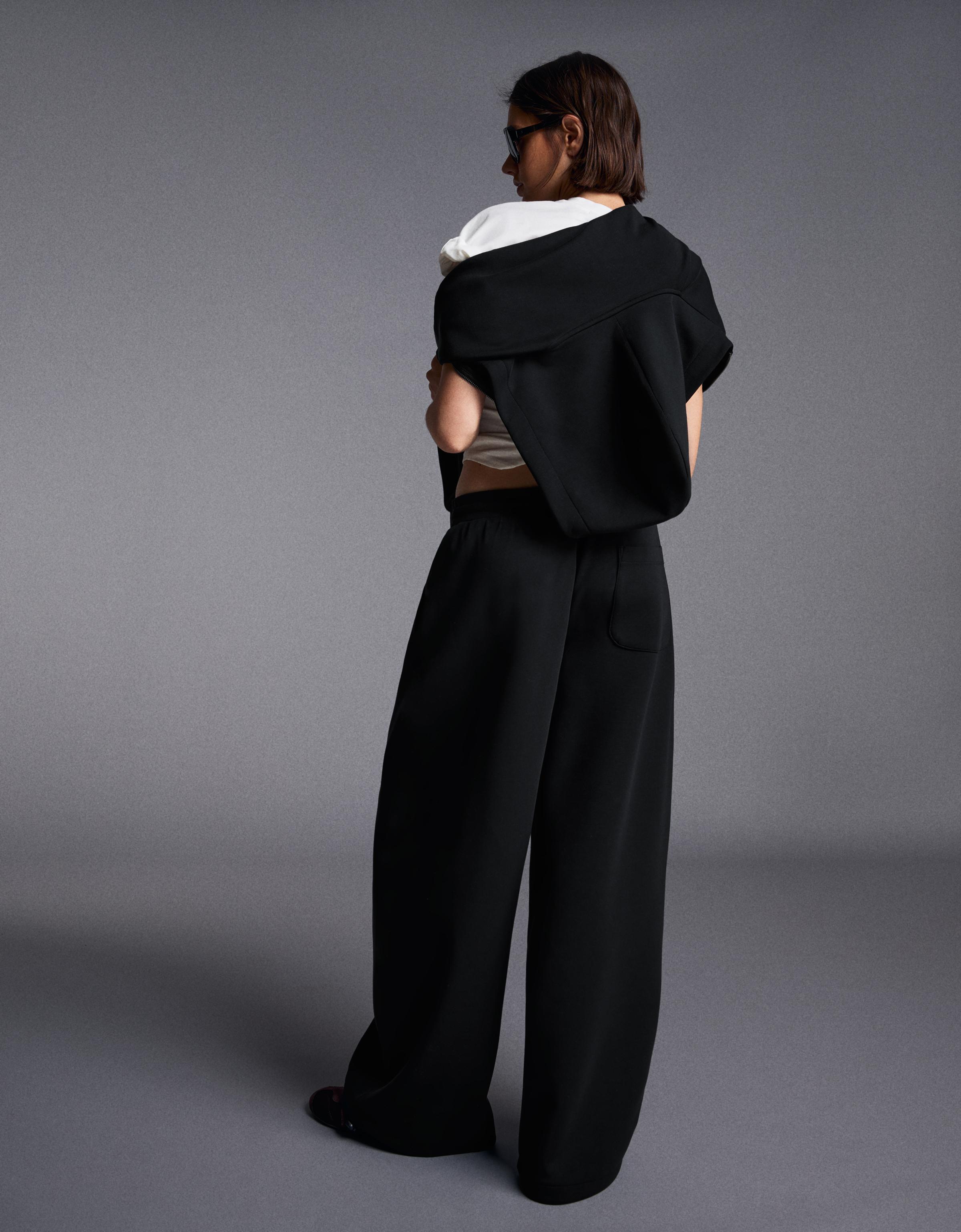 Barrel trousers — Black