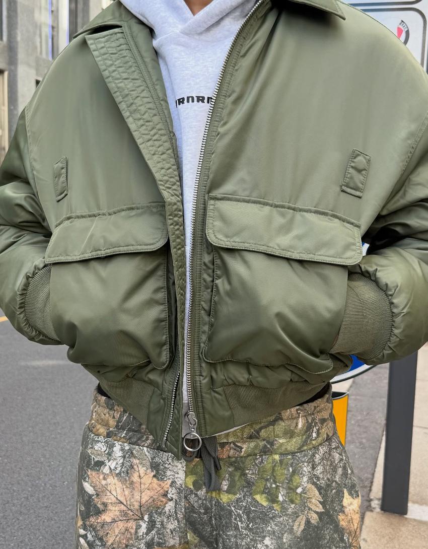 Blouson bomber technique-Kaki
