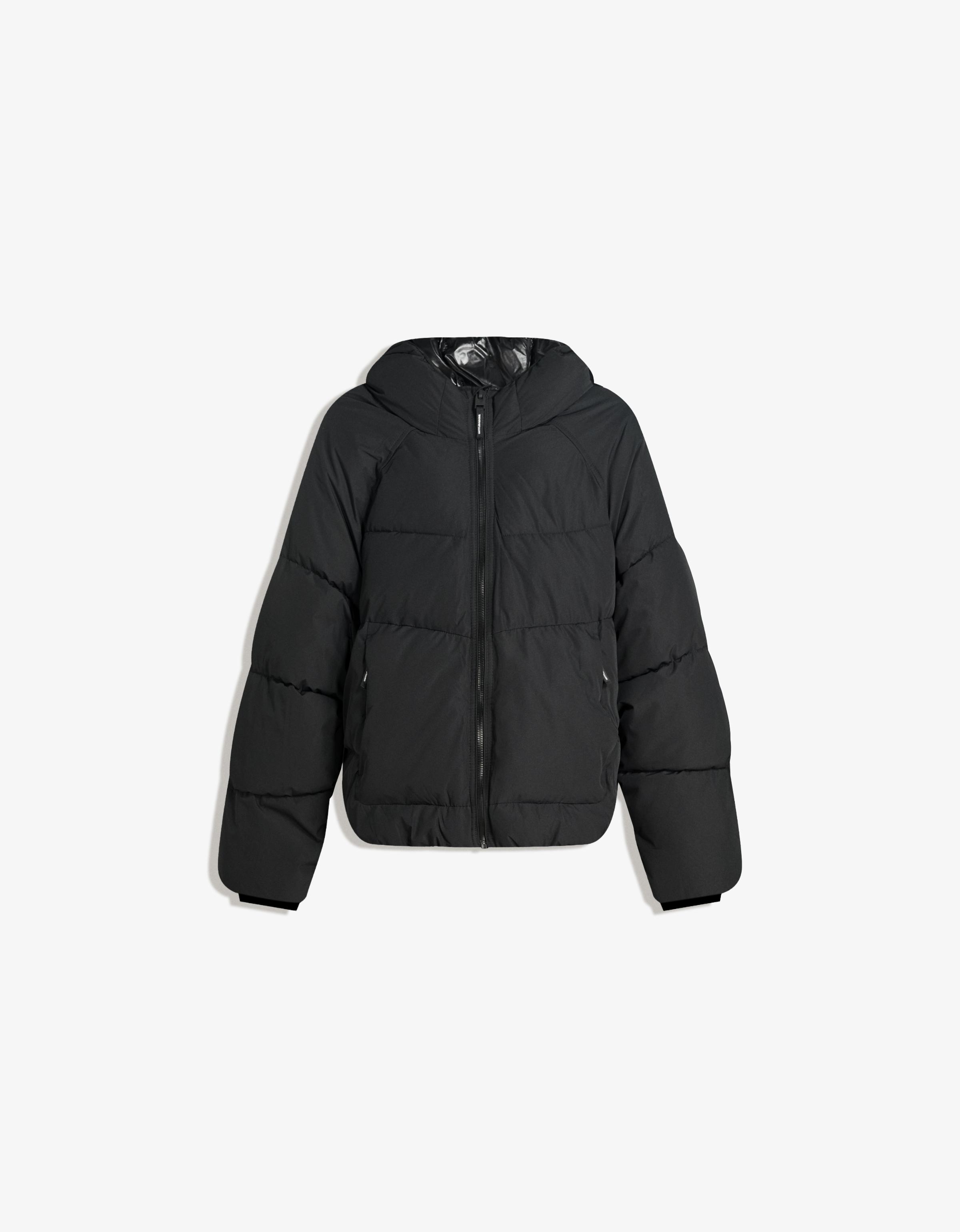 Hooded puffer jacket