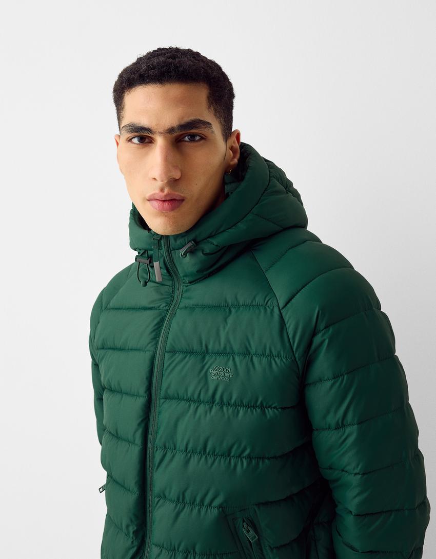 Cazadora acolchada ligera-Verde-2