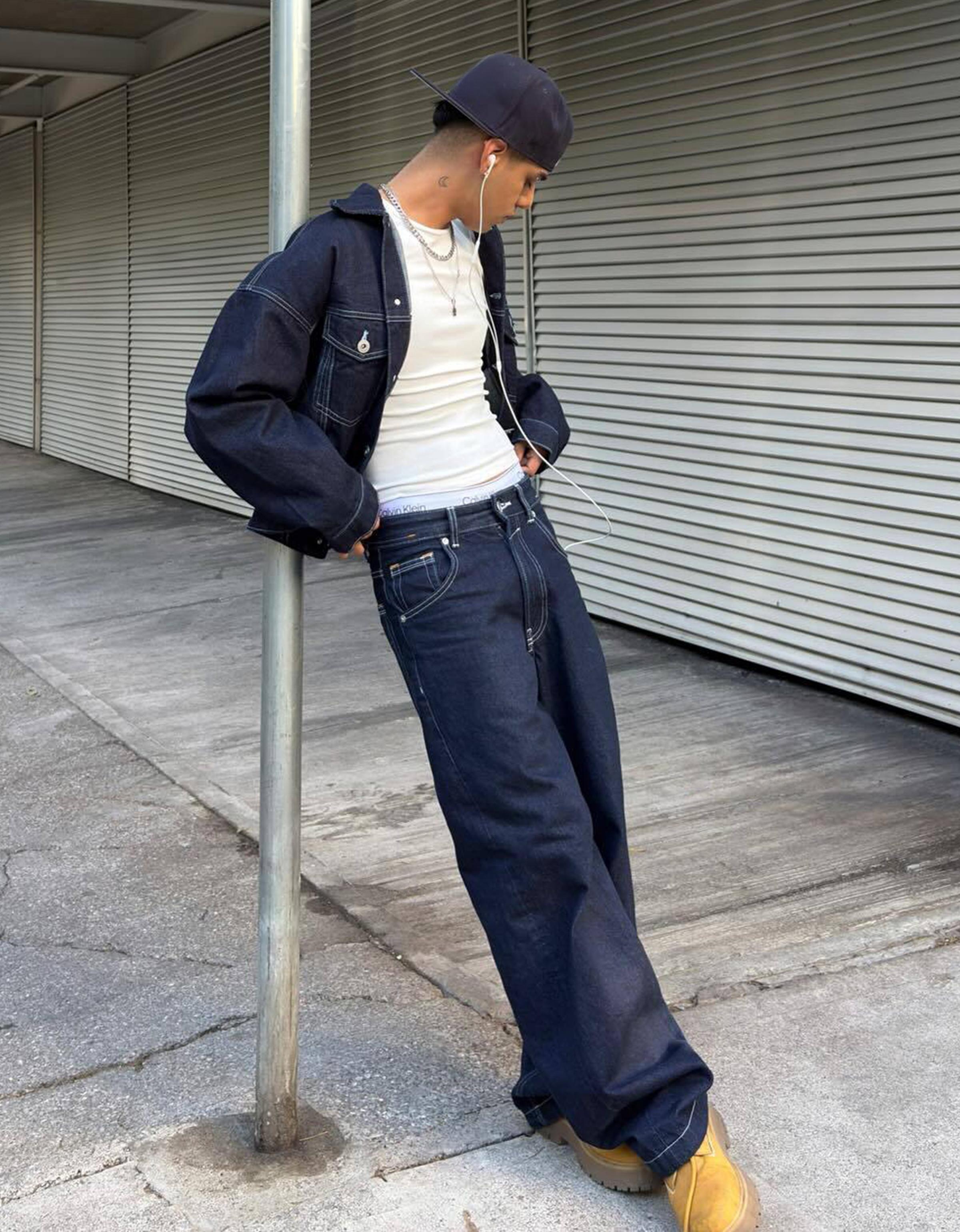 Super baggy fit jean - Görsel 145