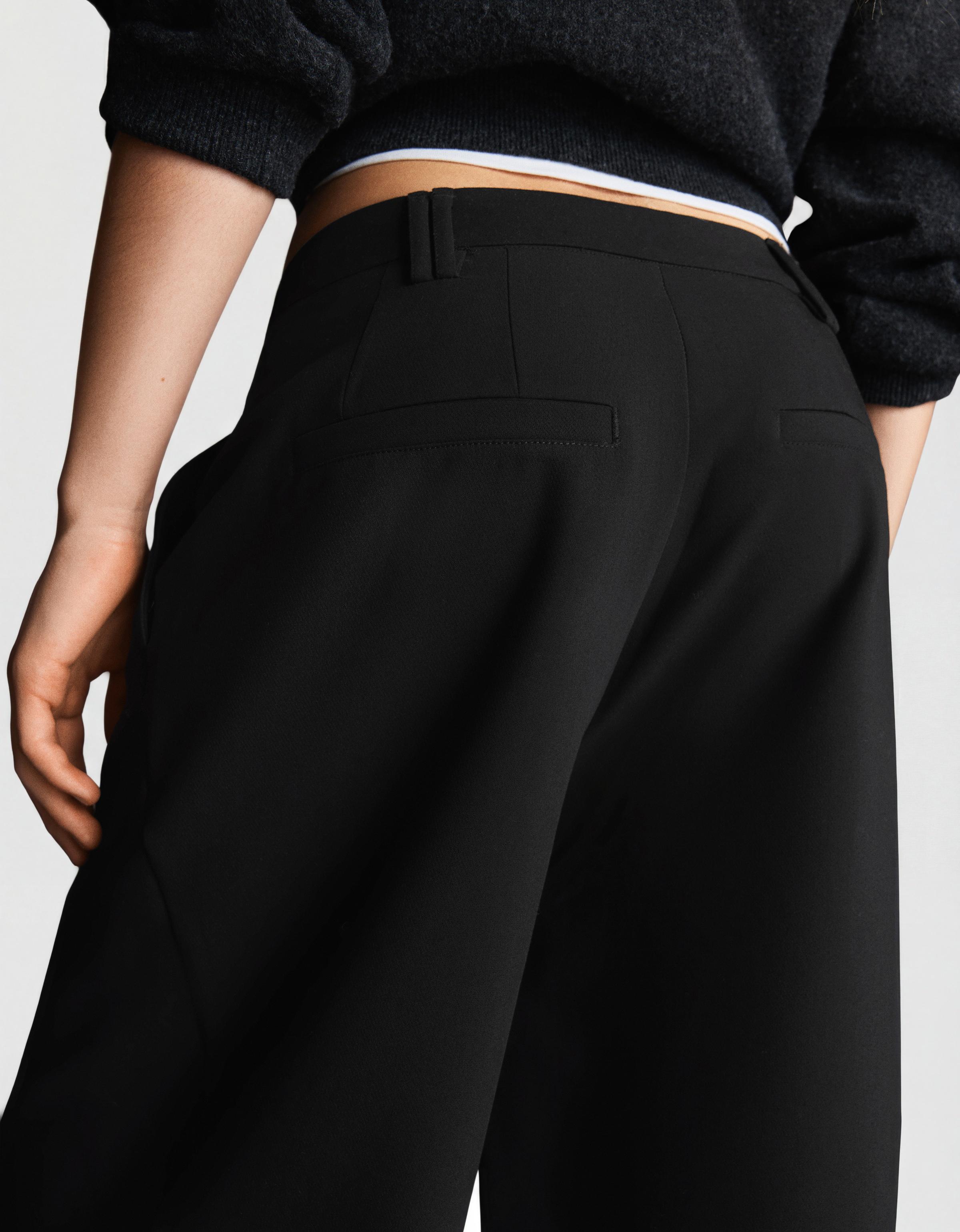 Çift kumaşlı hacimli pantolon - Görsel 39