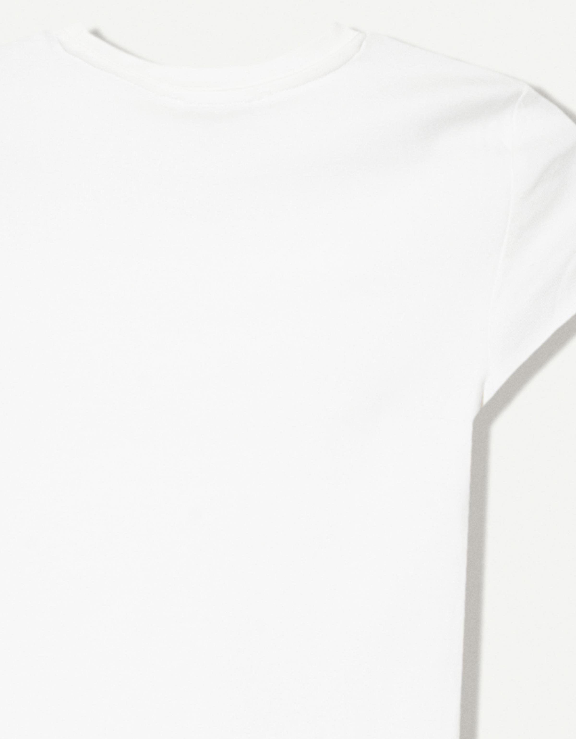 Kısa kollu bisiklet yaka tişört - Görsel 310