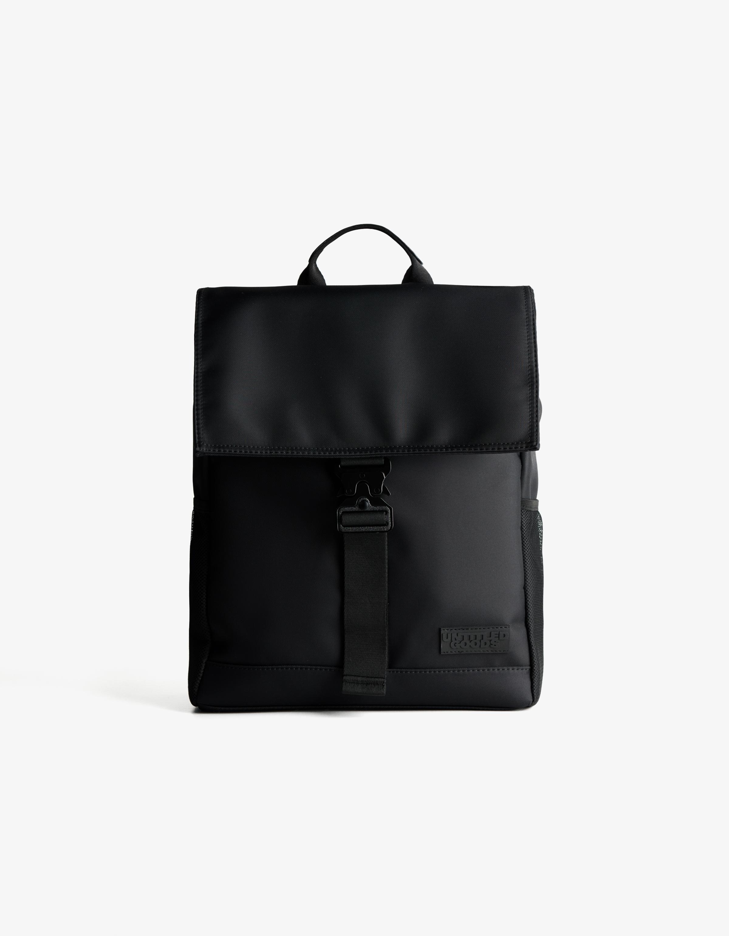 Bershka Technischer Rucksack Herren M Schwarz