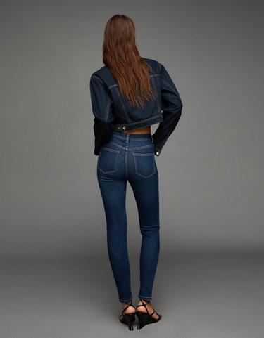 Super high-rise soft skinny jeans — Blue 2