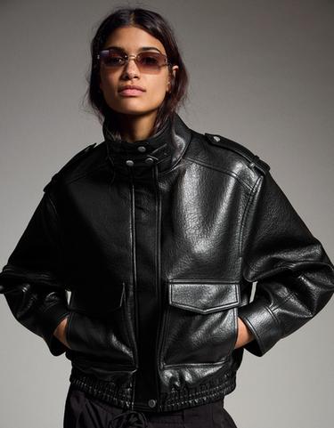 Leather-effect | Bershka