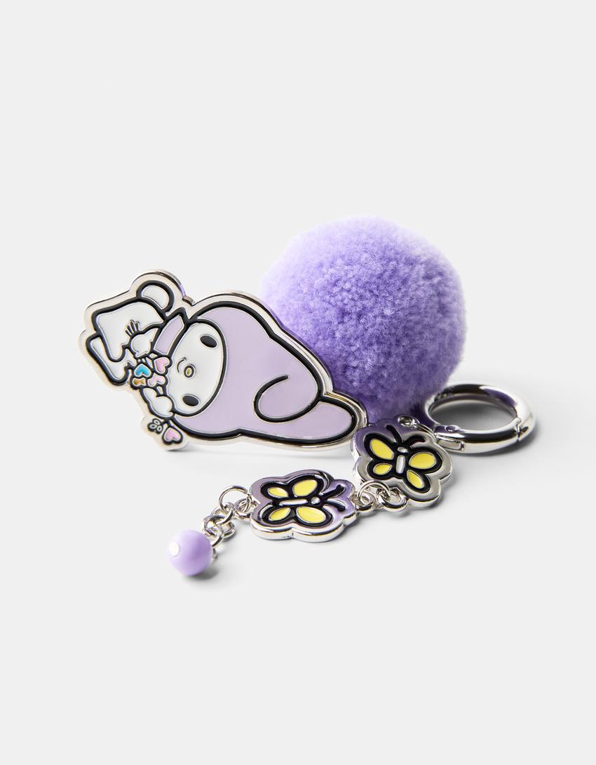 My Melody keyring-Violet-1