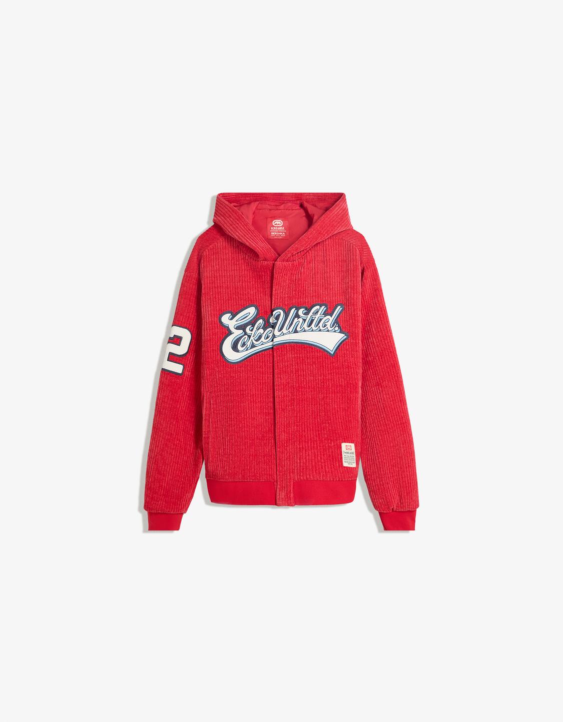 Ecko Unltd boxy corduroy overshirt