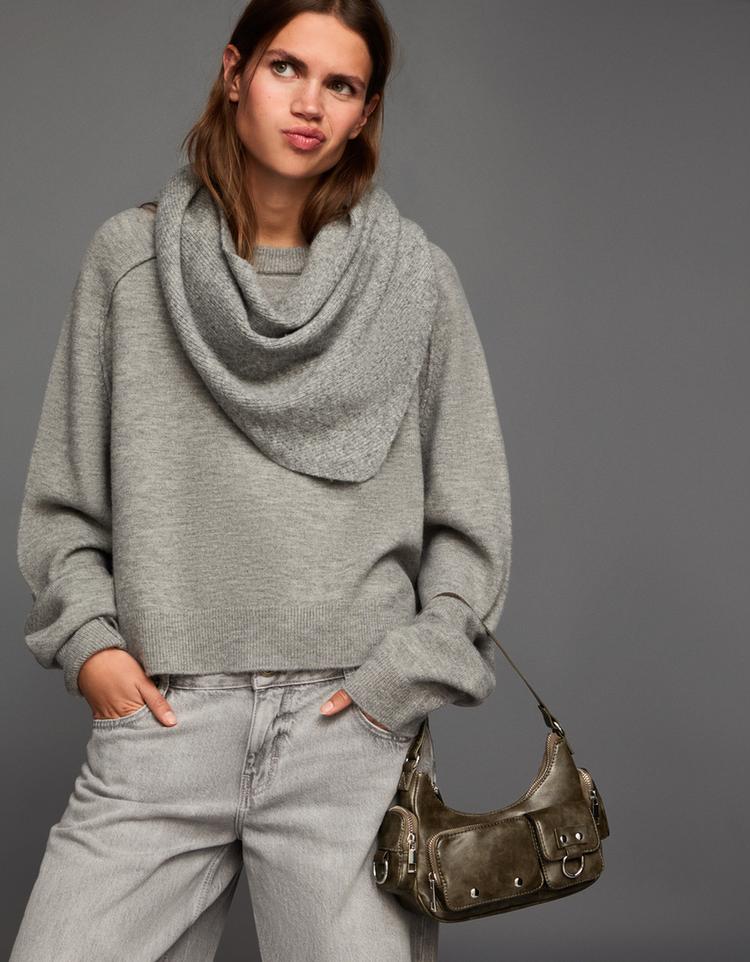 Bolso de hombro multipocket