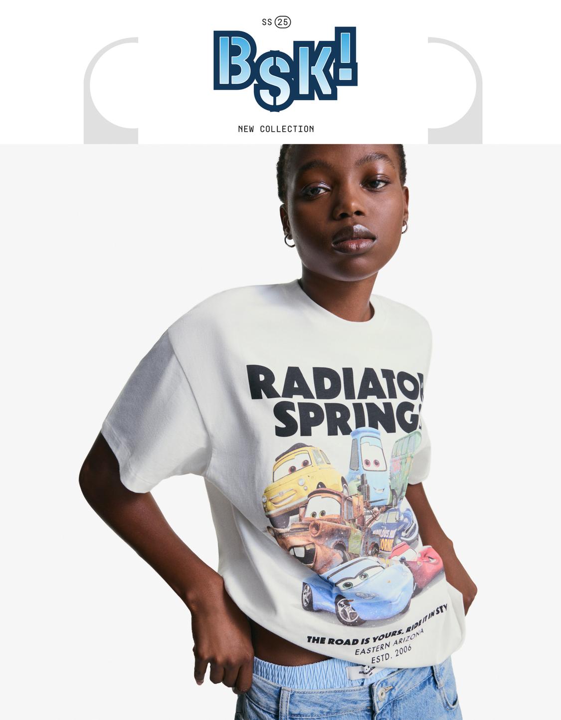Cars short sleeve print T-shirt