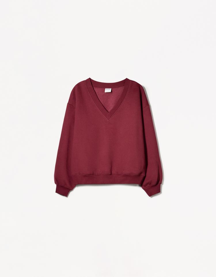 V-neck sweater