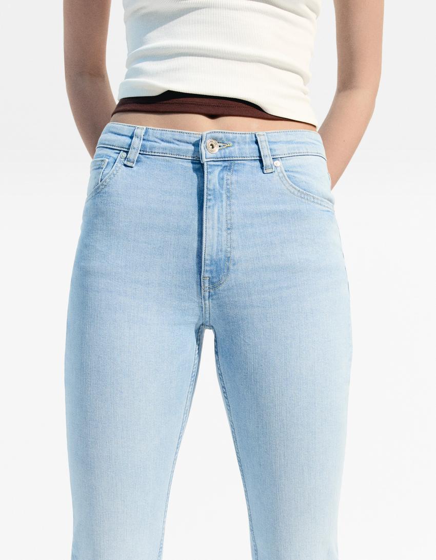 Flared jeans-Light blue-2