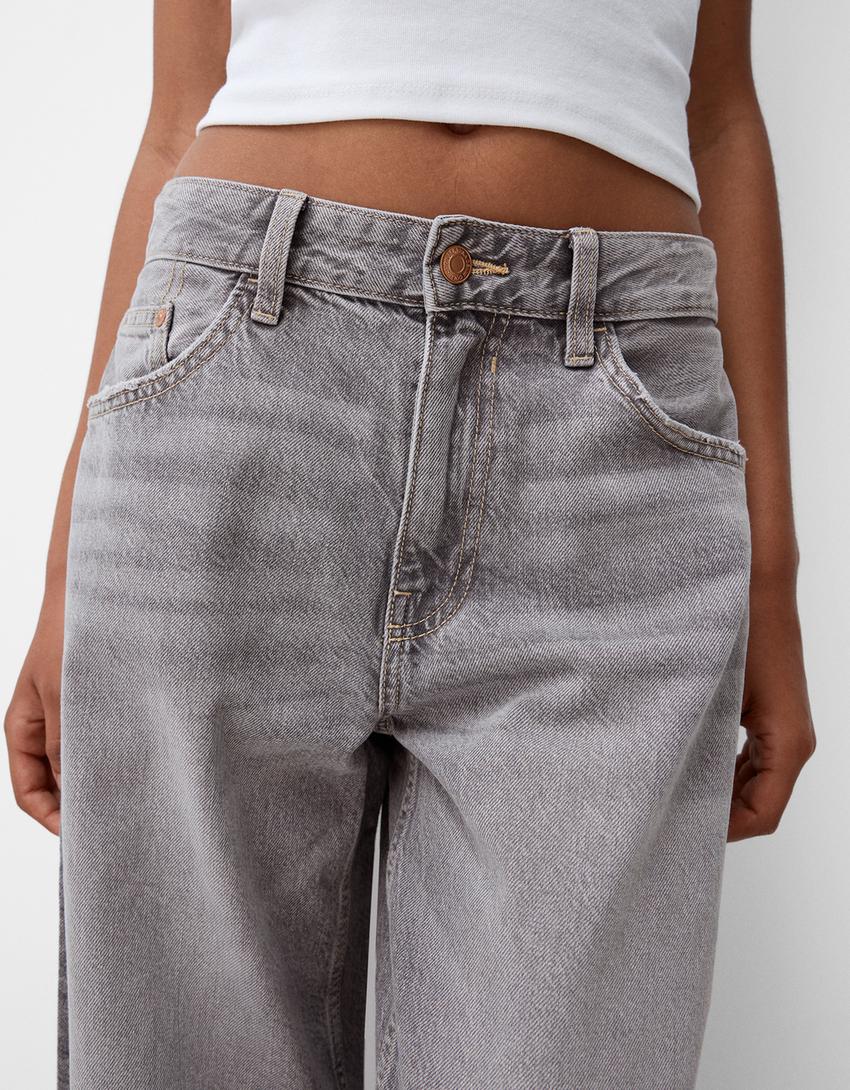 Jean large-Gris