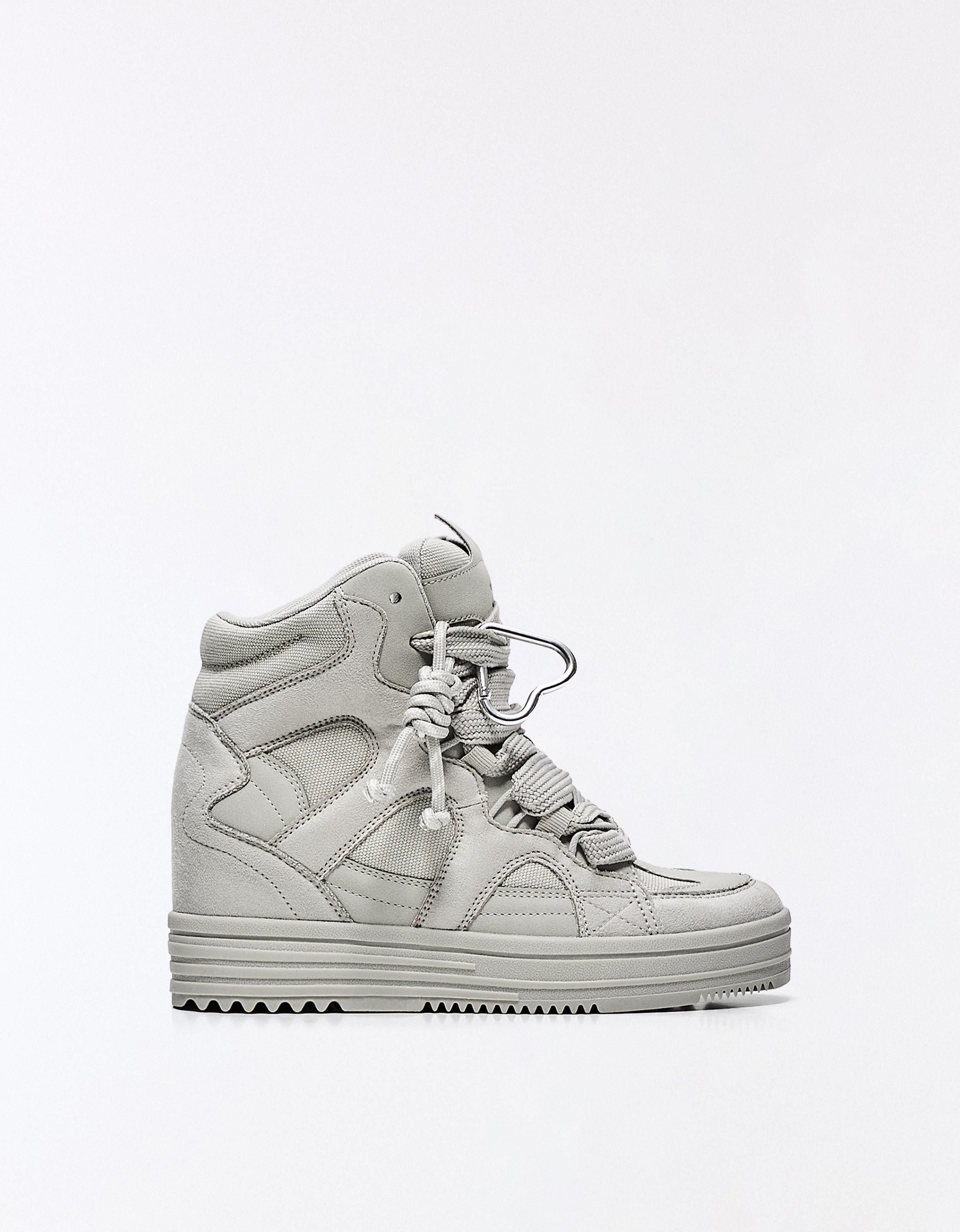 CHARM high-top trainers — Grey
