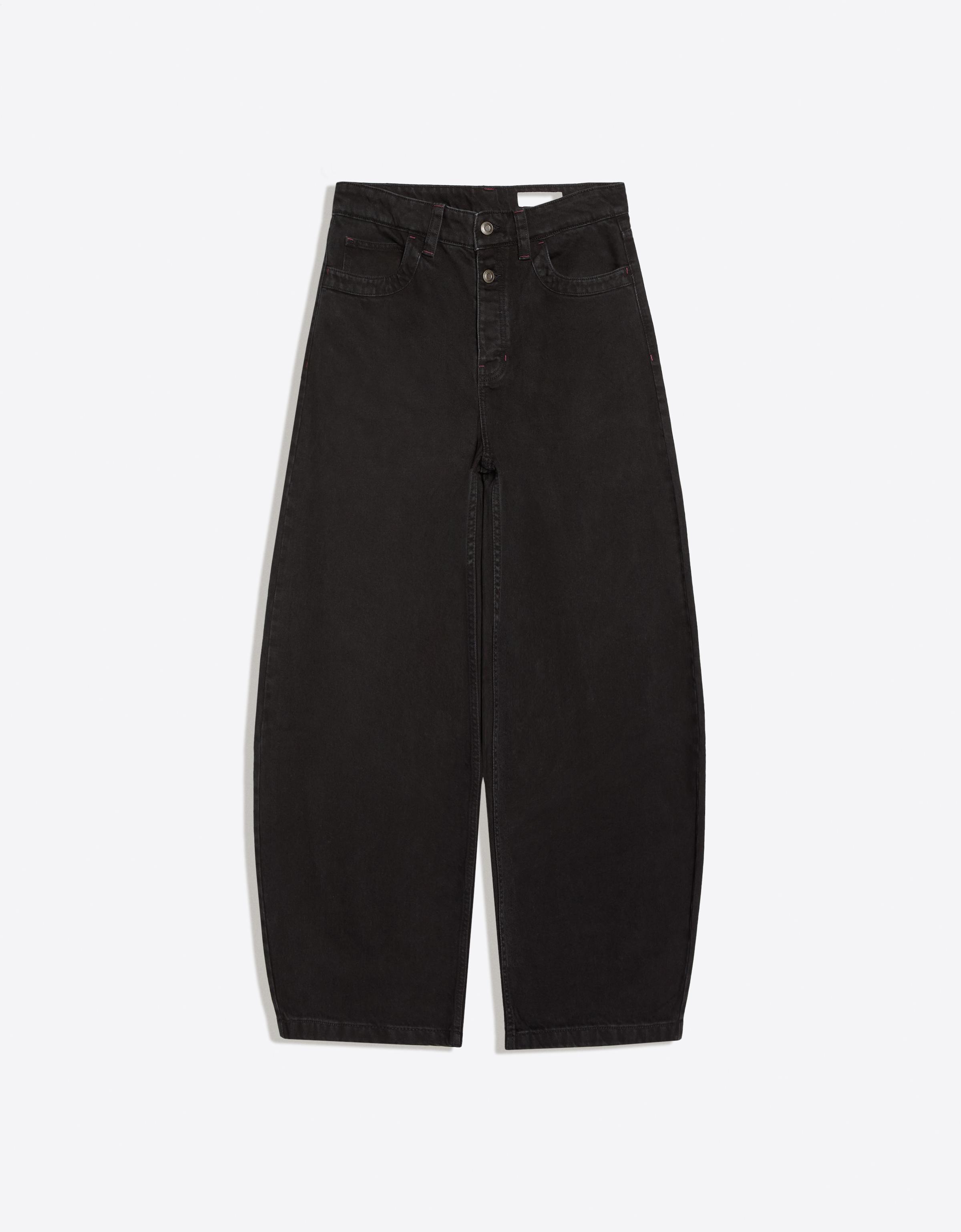 Barrel fit jeans — Black