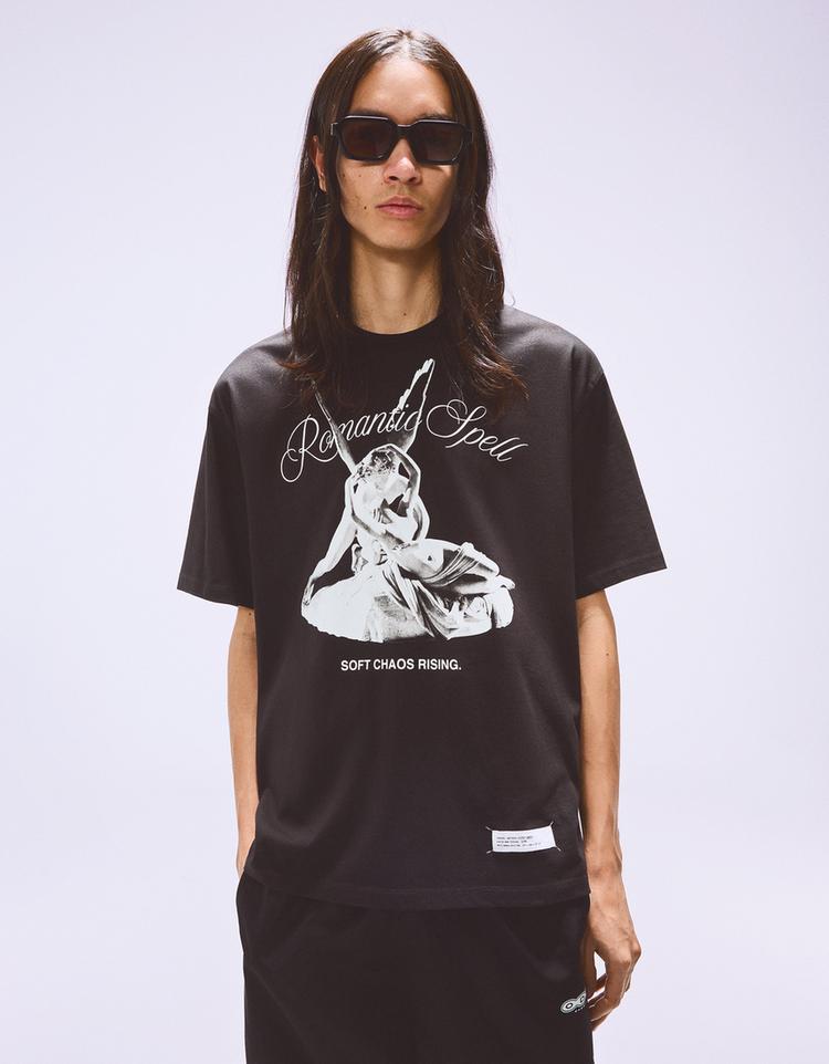 Cupid and Psyche short sleeve print T-shirt