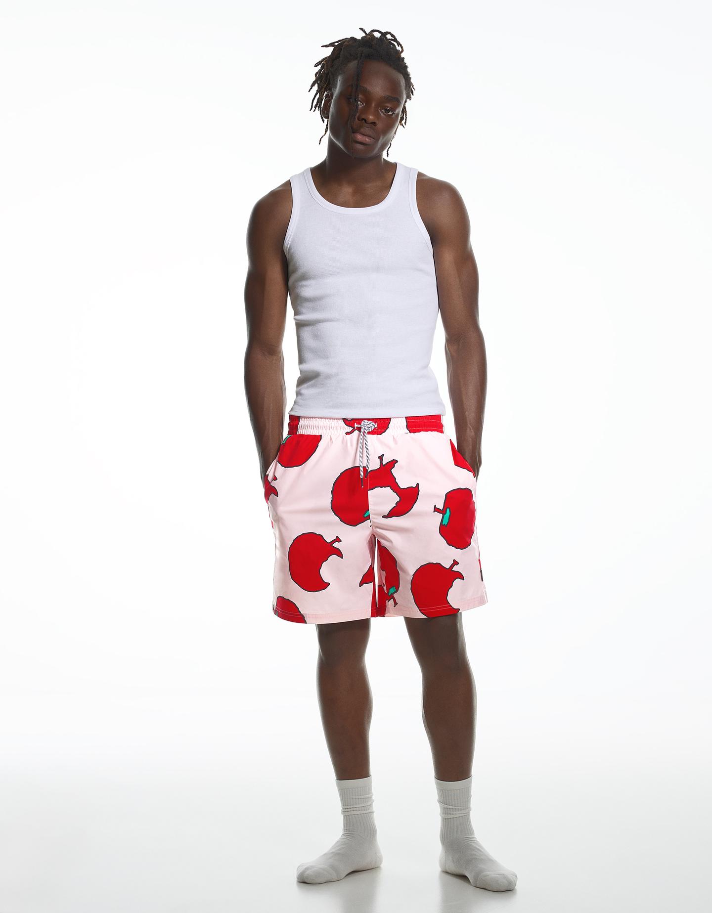 Bershka strój kąpielowy aries x bershka różowy