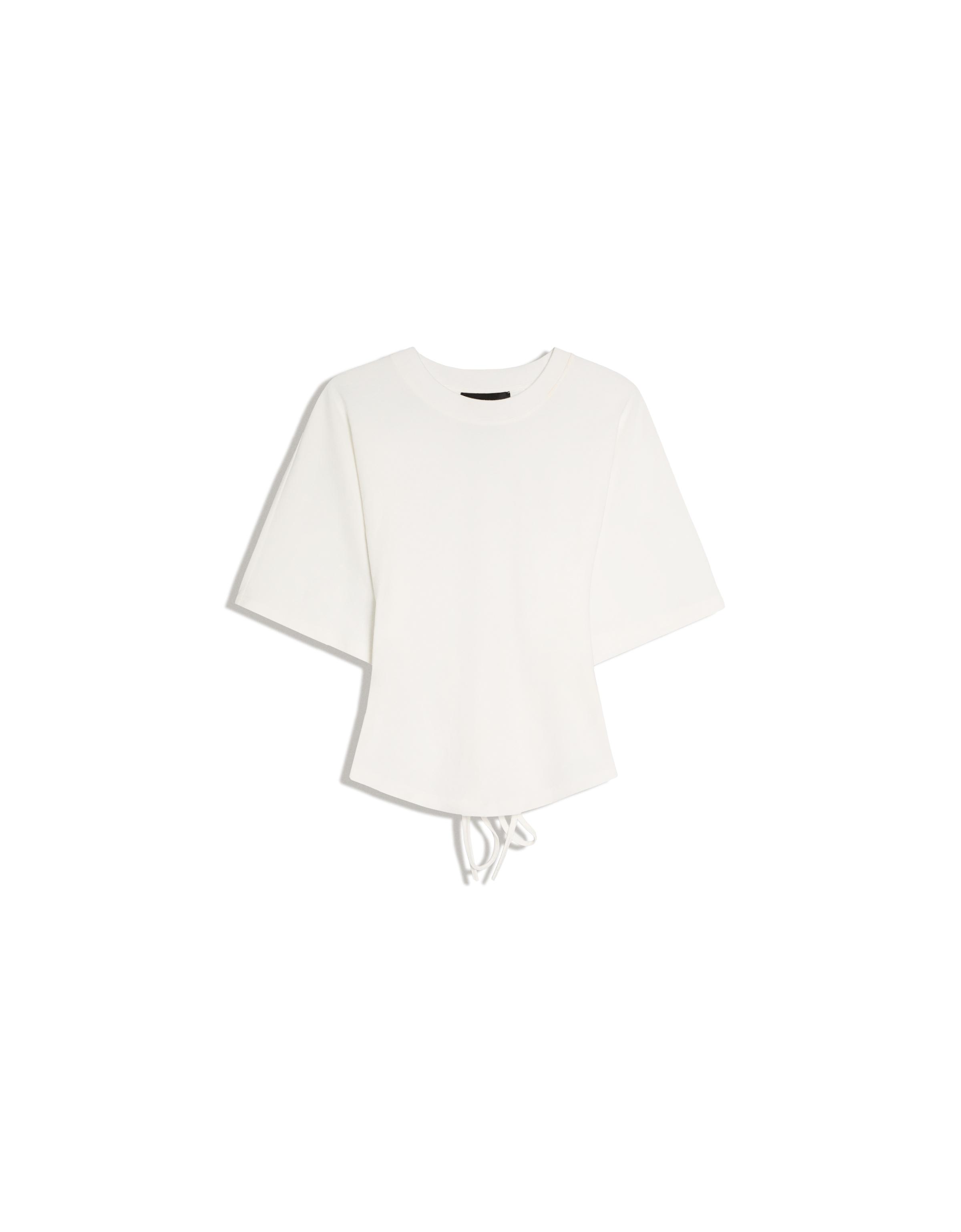 Short-sleeved corset T-shirt — Off white