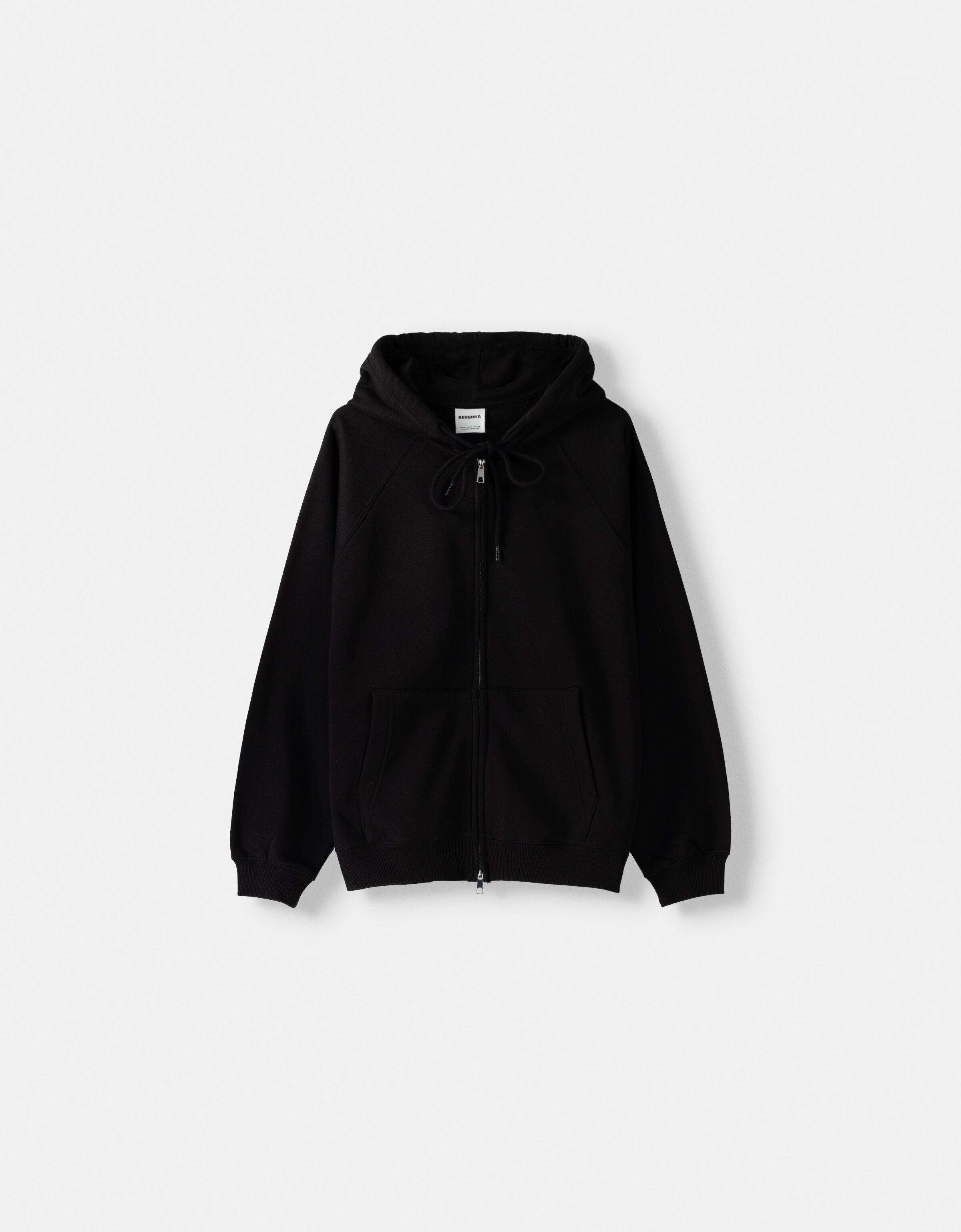 Zip-up hoodie - Sweatshirts and hoodies - BSK Teen | Bershka