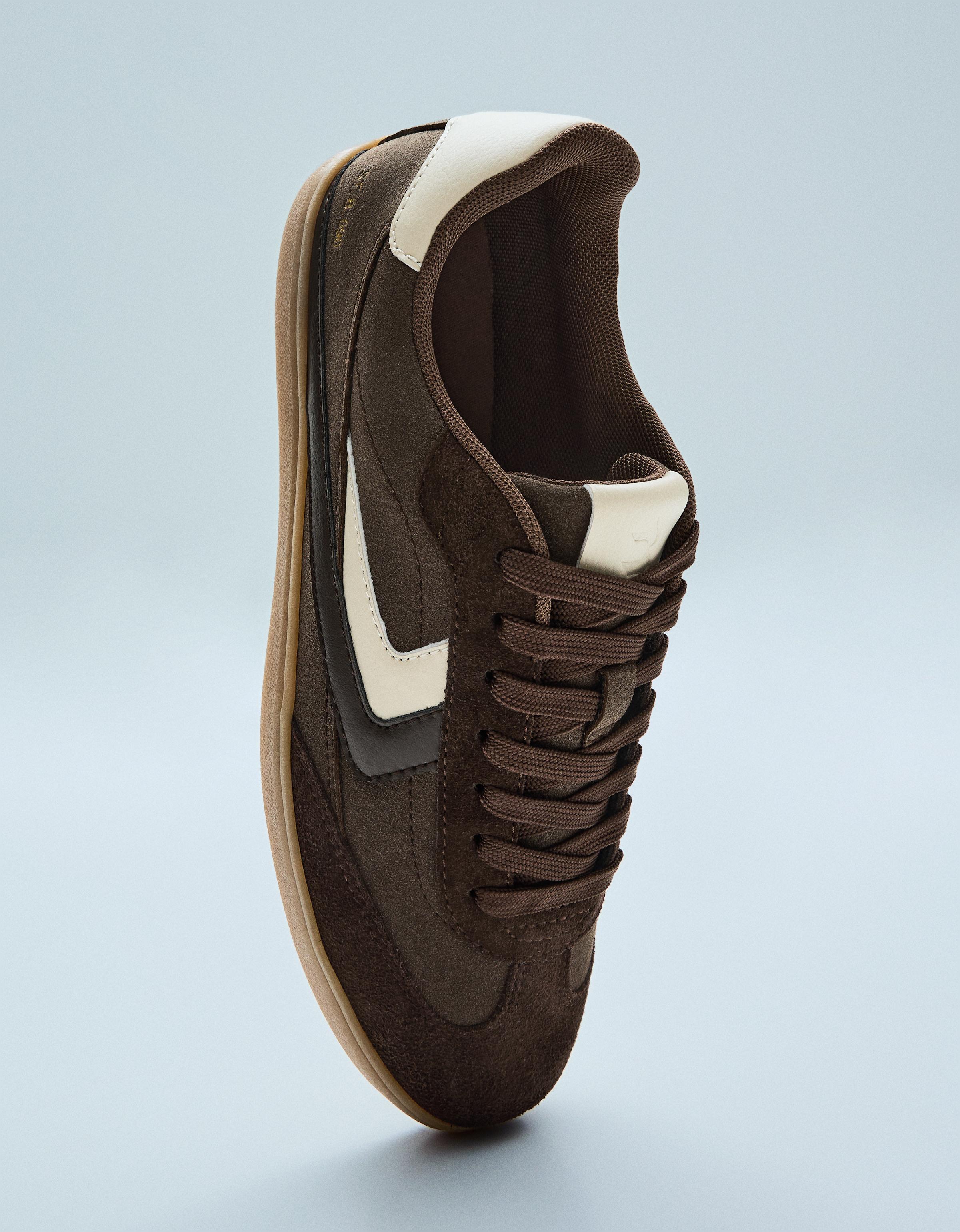 Retro trainers — Brown