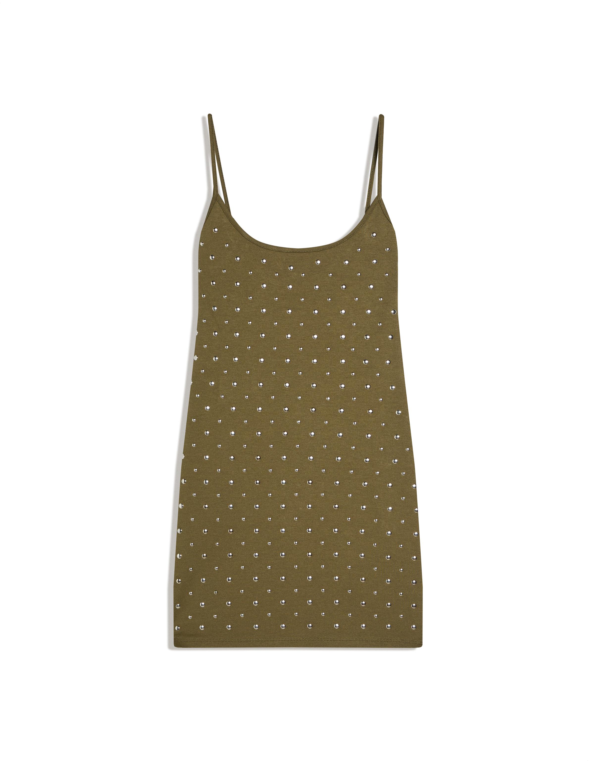 Zımbalı mini elbise - Görsel 19