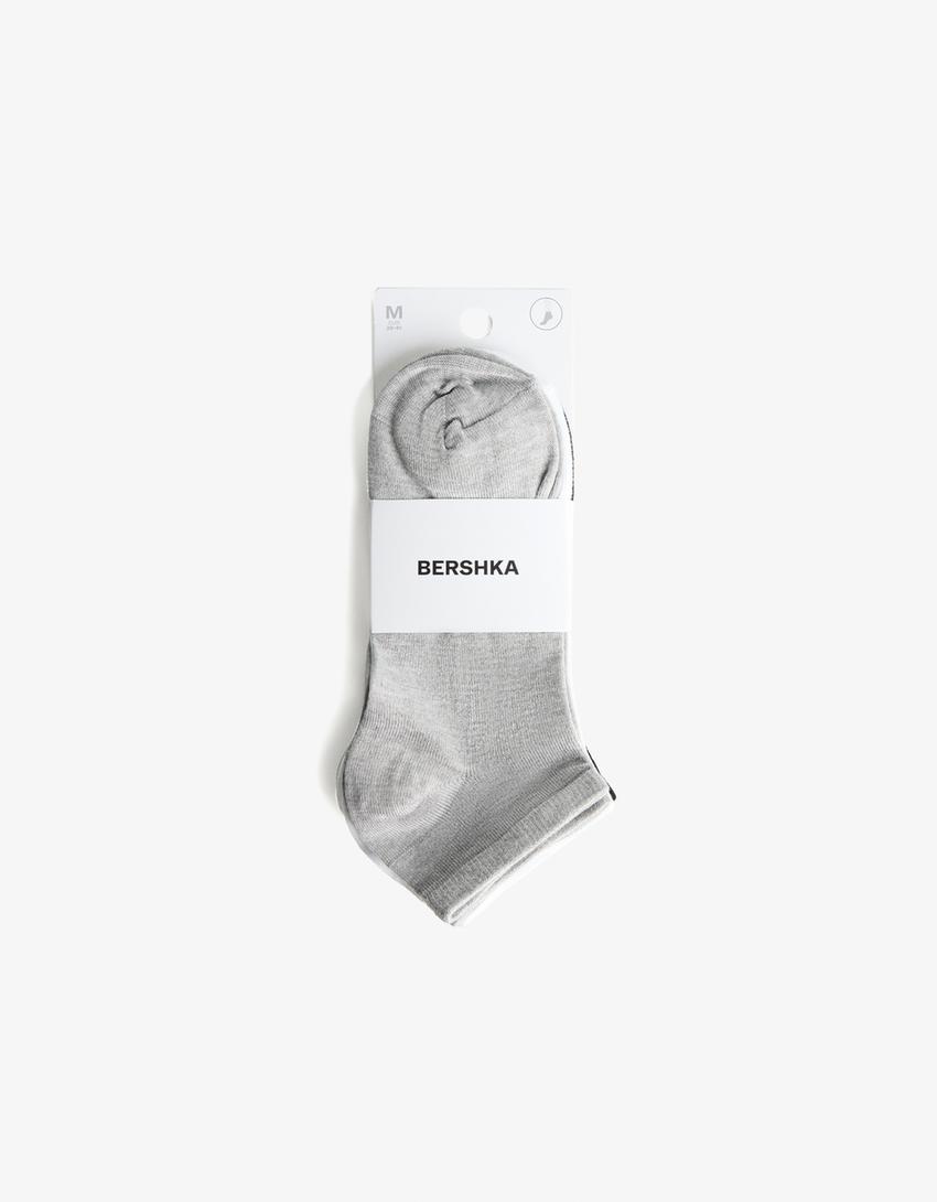 Pack 3 calcetines tobilleros-Gris-2