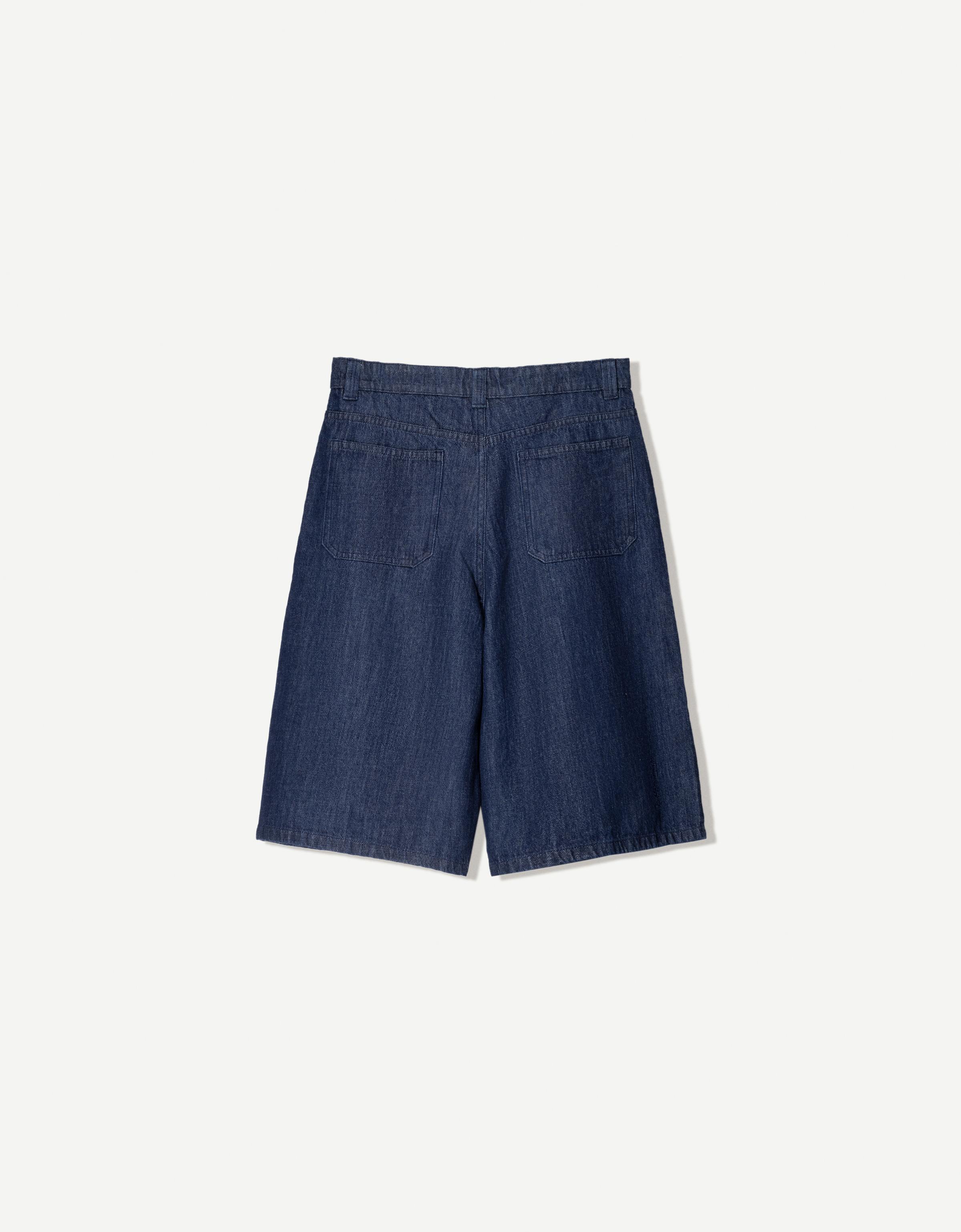 【BAON】Denka Bijo Washing Bermuda Denim Pants BAON (バオン) - デンカビジョウォッシングバミューダデニム