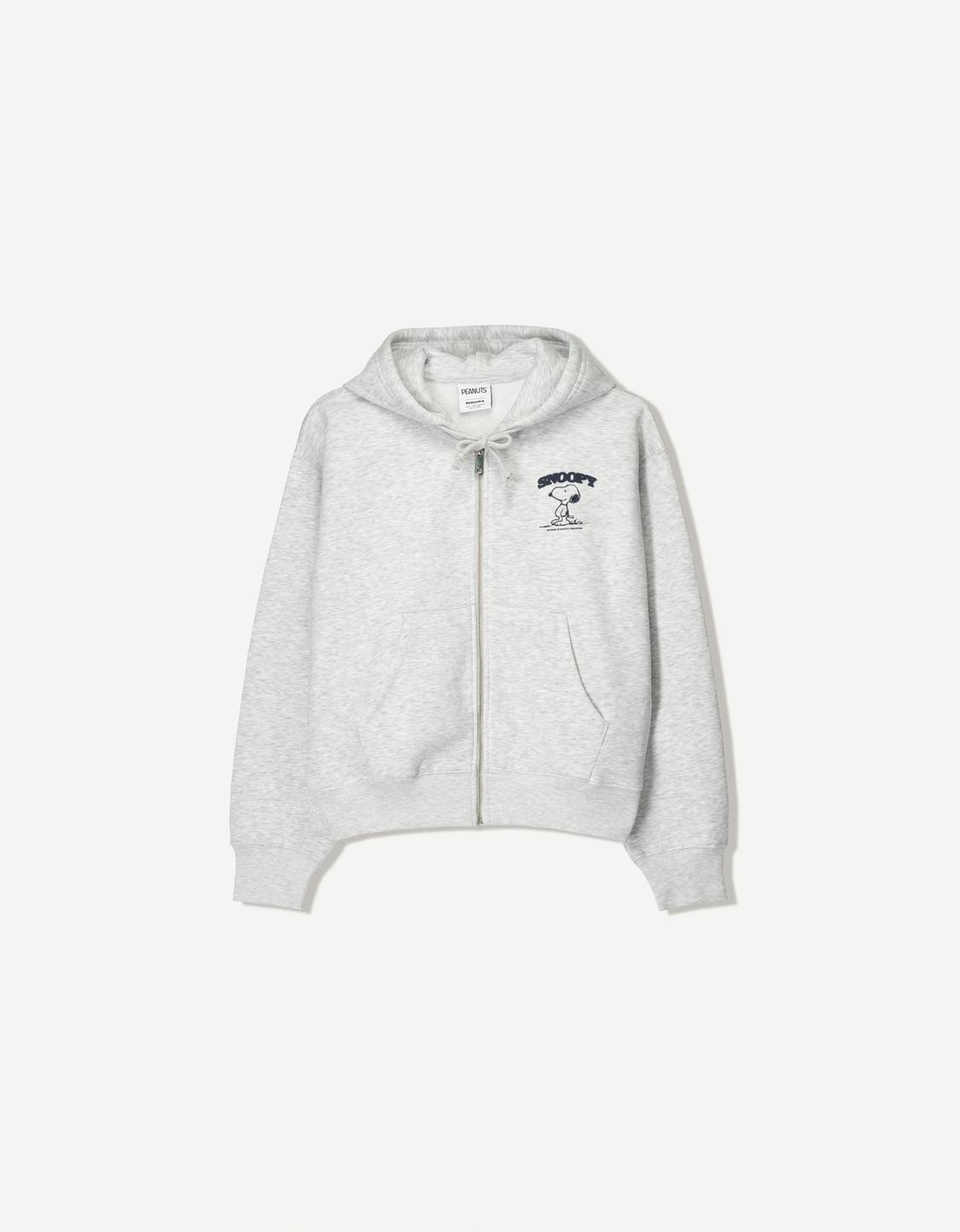 Snoopy zip-up hoodie